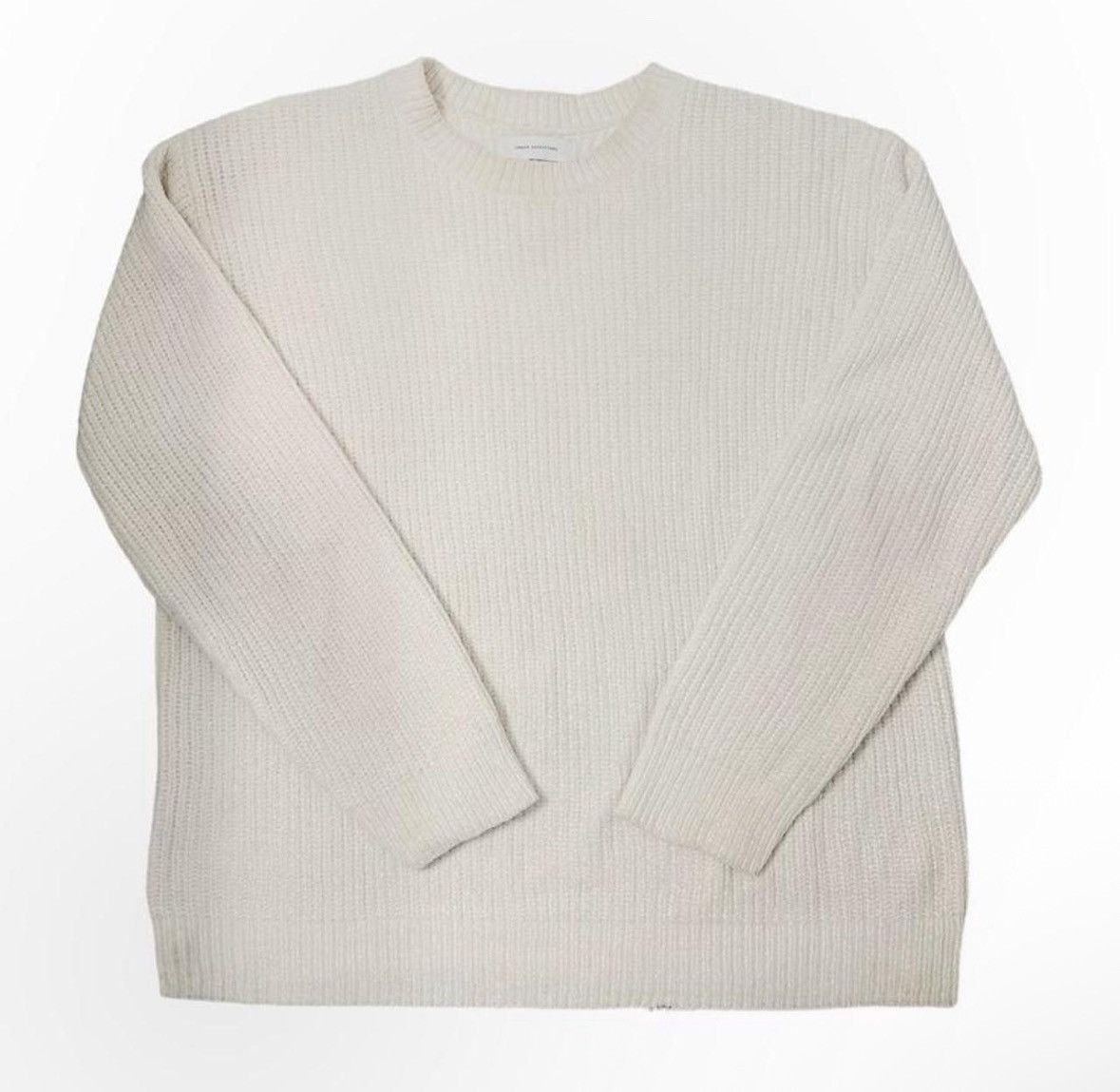 Urban Outfitters Vintage Knit White Sweater Size US L / EU 52-54 / 3 - 1 Thumbnail