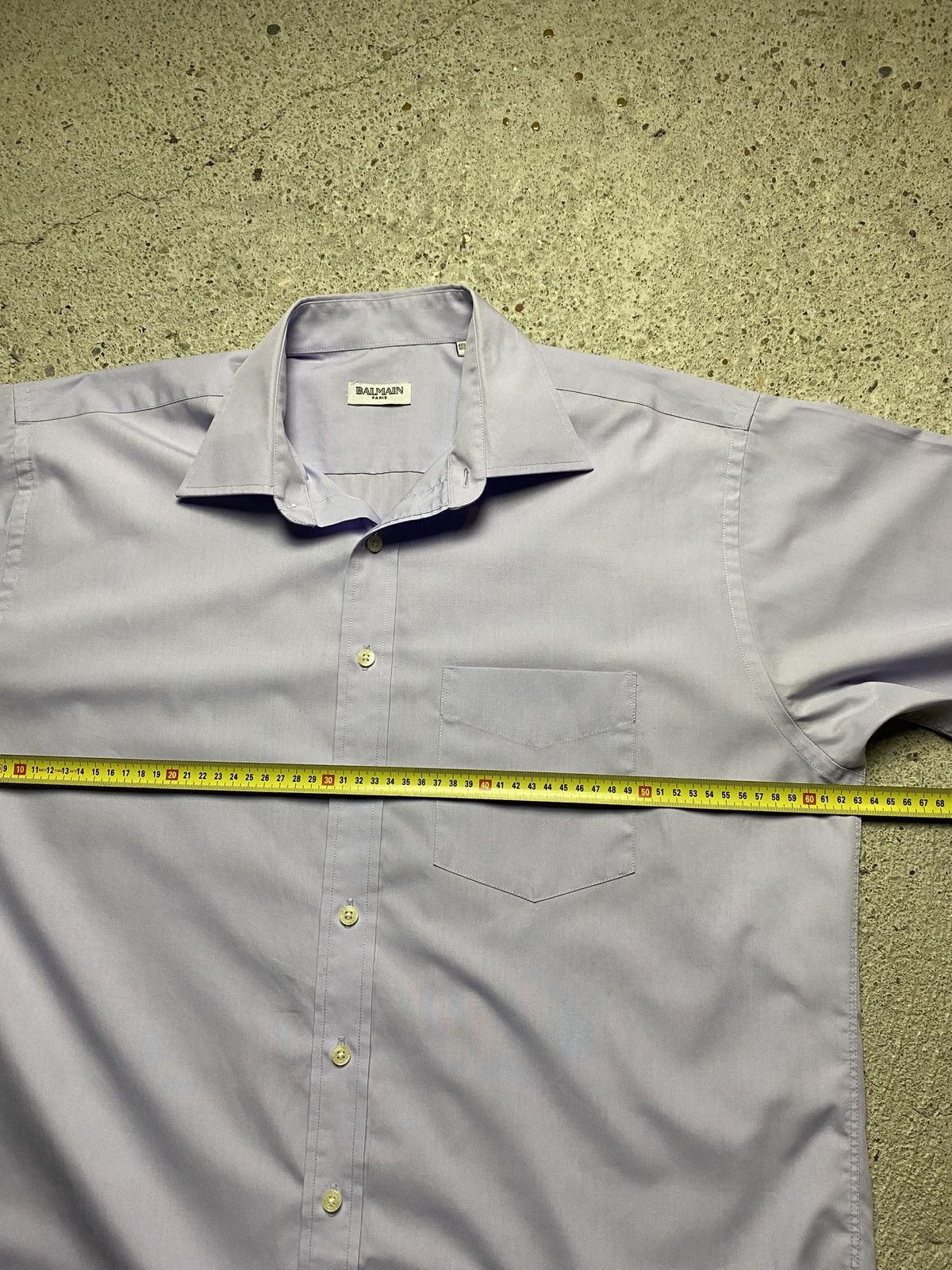 Balmain Balmain Paris shirt button up classy purple old money Size US XL / EU 56 / 4 - 17 Thumbnail