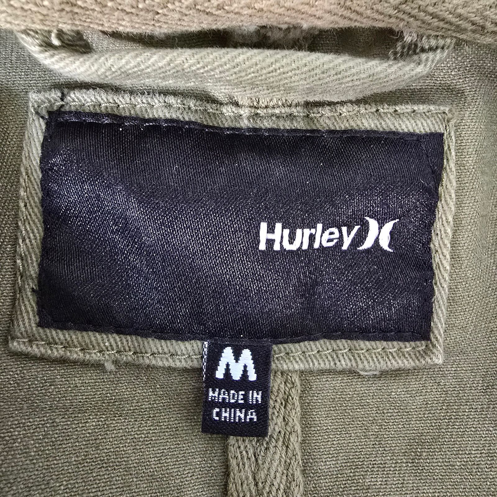 Hurley Hurley Hooded DoubleBreasted Military Jacket Full zip Button Size M / US 6-8 / IT 42-44 - 11 Thumbnail