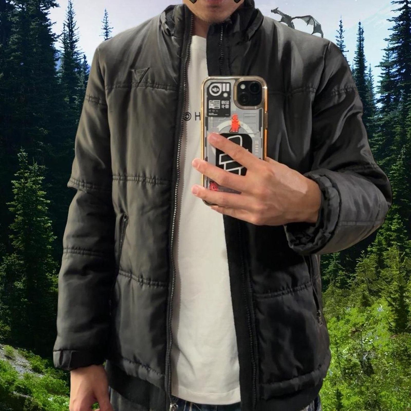 Guess Black guess puffer jacket winterjacket Size US S / EU 44-46 / 1 - 1 Thumbnail