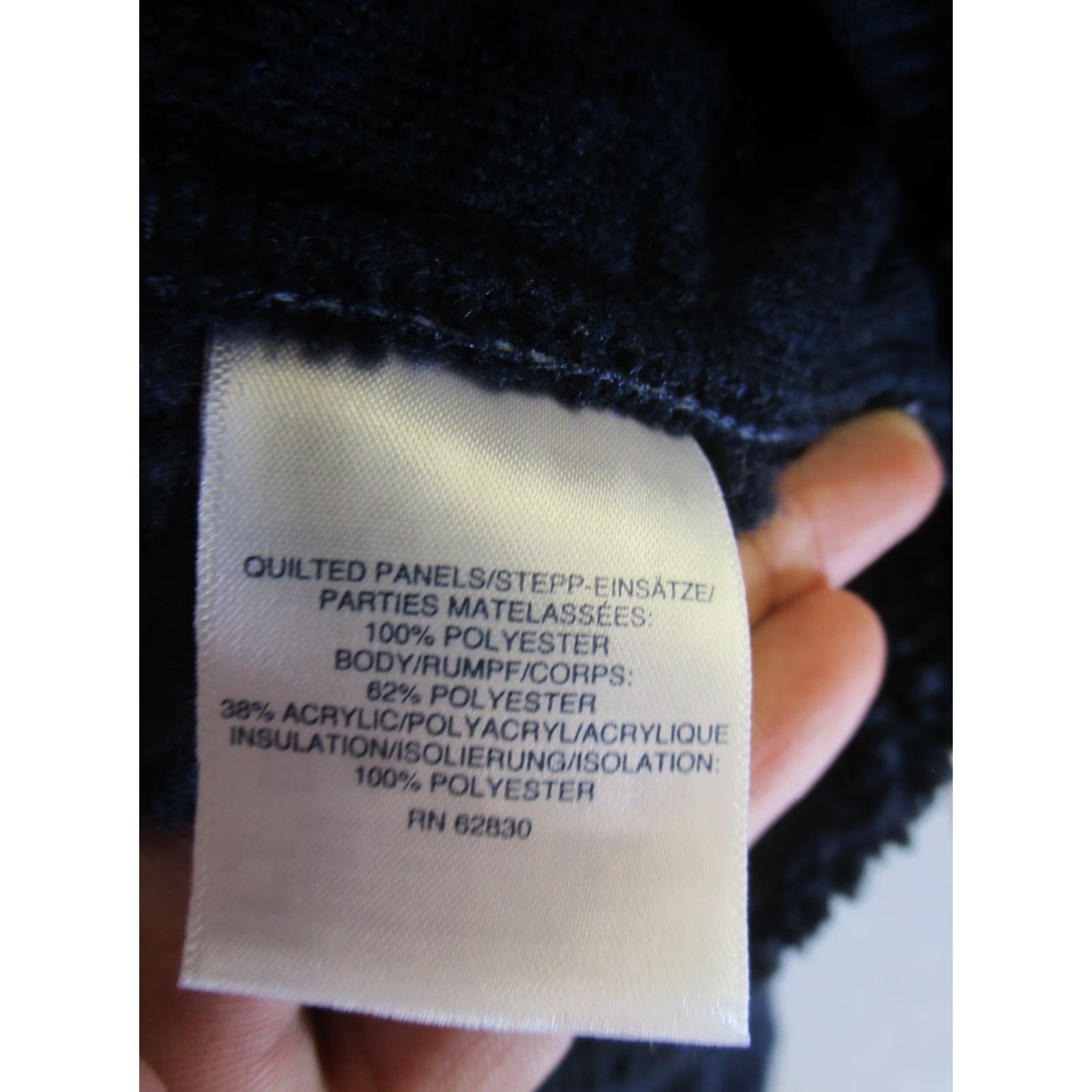 Lands' End Lands' End Vest Mens XL Navy Blue Sherpa Outdoor Windbreaker Zip Short Casual Travel Size US XL / EU 56 / 4 - 7 Thumbnail