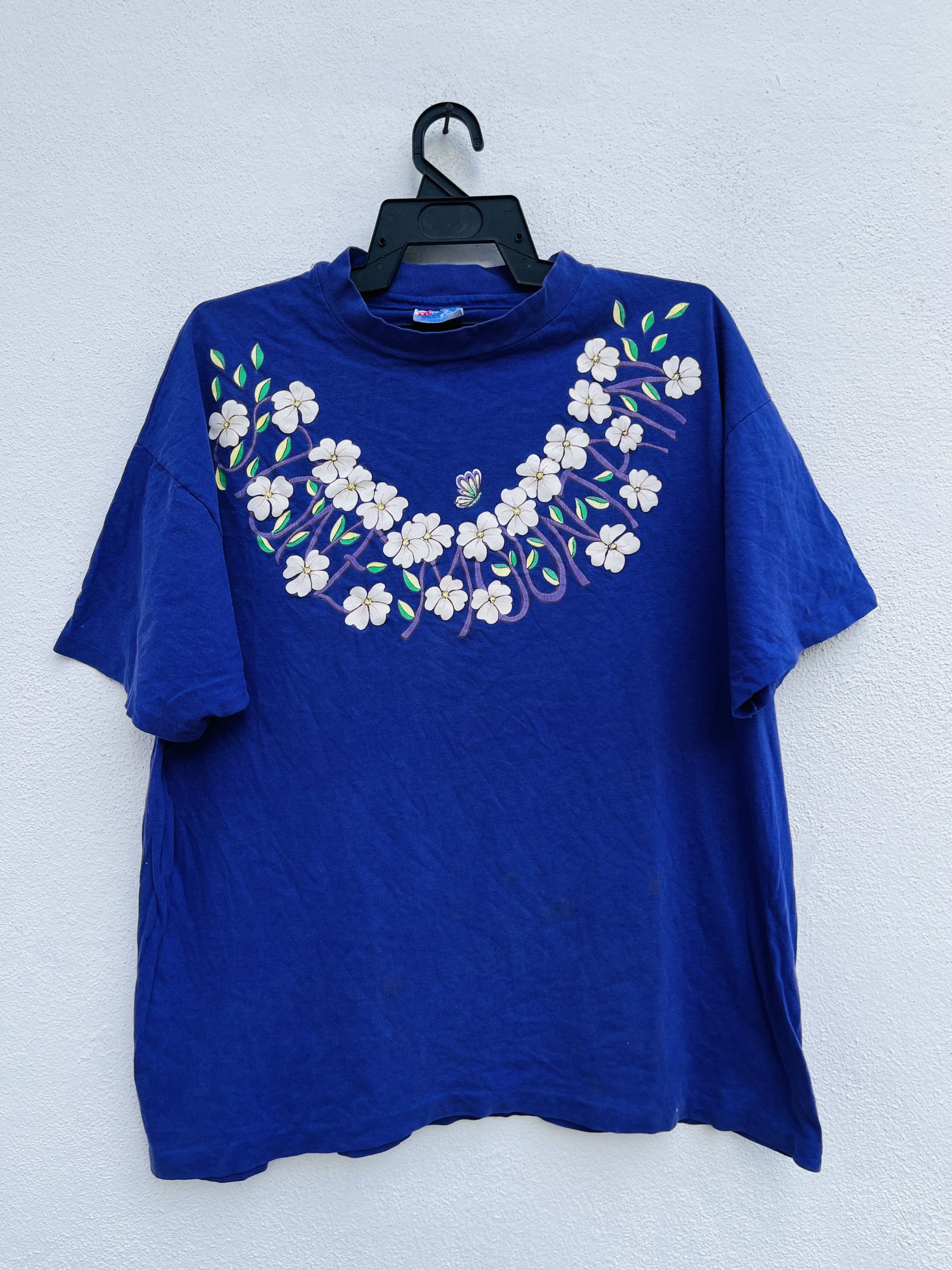 Vintage Vintage 90s Hanes Streetwear Fashion Style Size US L / EU 52-54 / 3 - 1 Thumbnail