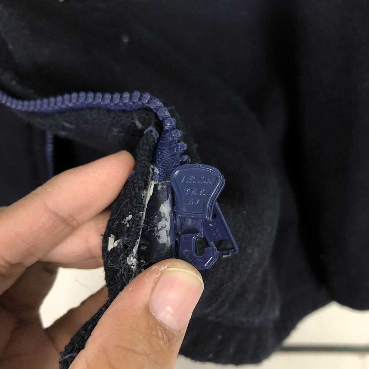 Vintage 🔥VINTAGE WOOL ZIPPER JACKET LE MINOR MADE IN FRANCE Size US M / EU 48-50 / 2 - 20 Thumbnail