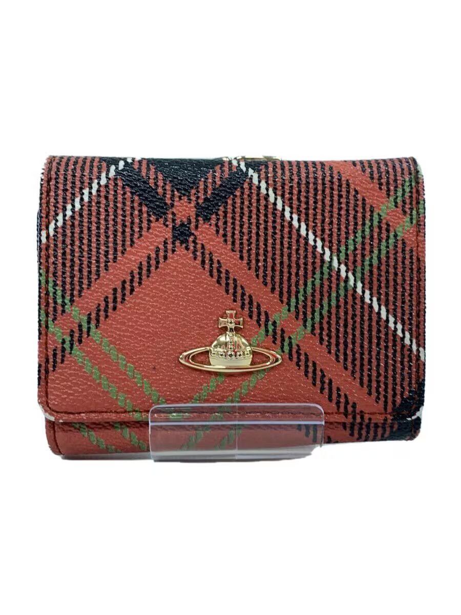 Vivienne Westwood Plaid Orb Wallet Size ONE SIZE - 1 Thumbnail