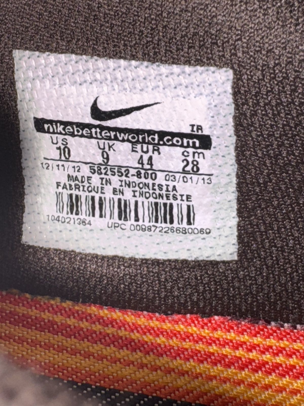 Nike Nike Kobe 8 NSW Lifestyle Mexican Blanket Sz 10 582552-800 Size US 10 / EU 43 - 8 Thumbnail