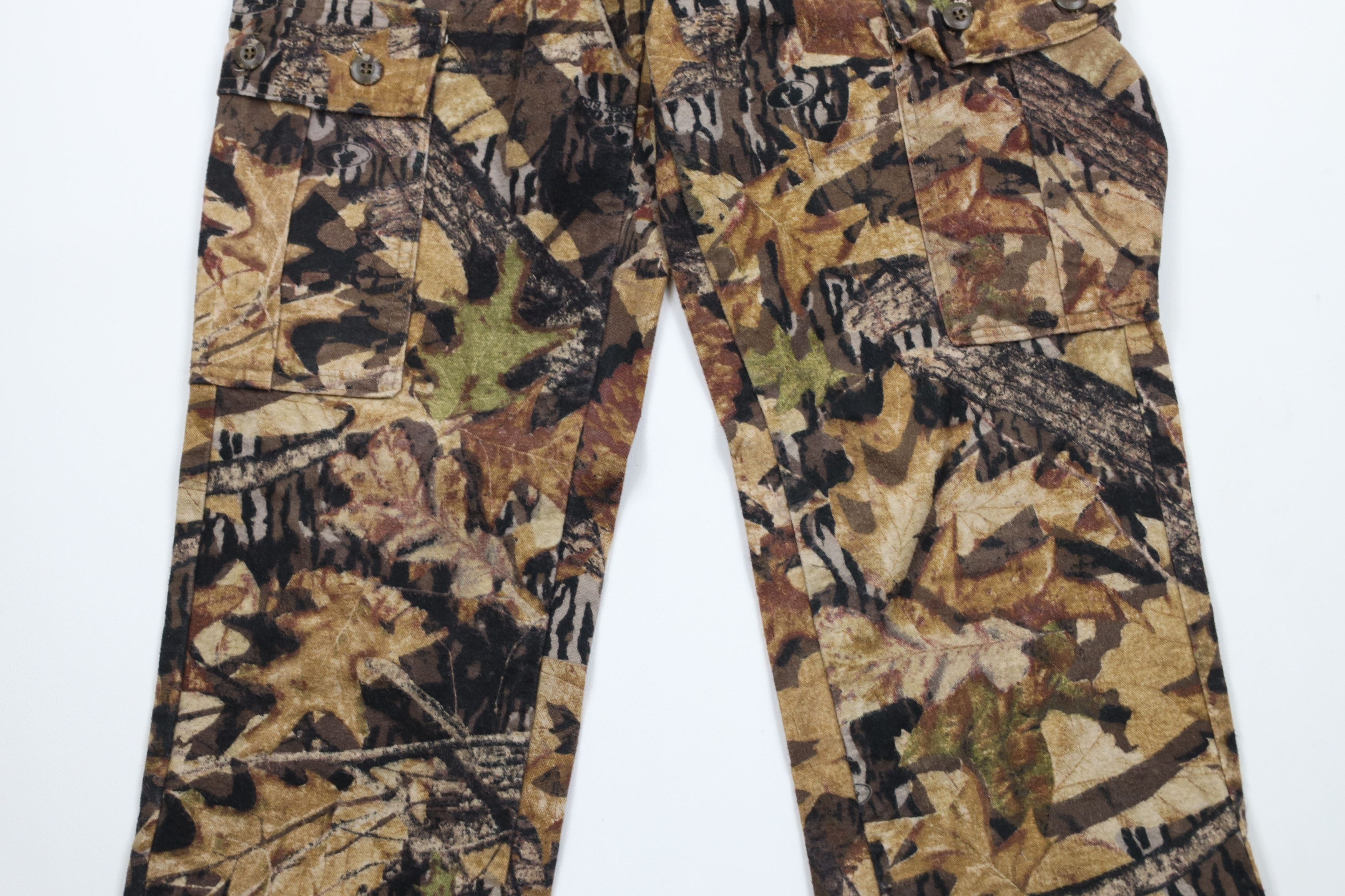 Mossy Oaks × Vintage Vintage 90s Mossy Oak Camouflage Cloth Cargo Pants USA Size US 32 / EU 48 - 3 Thumbnail