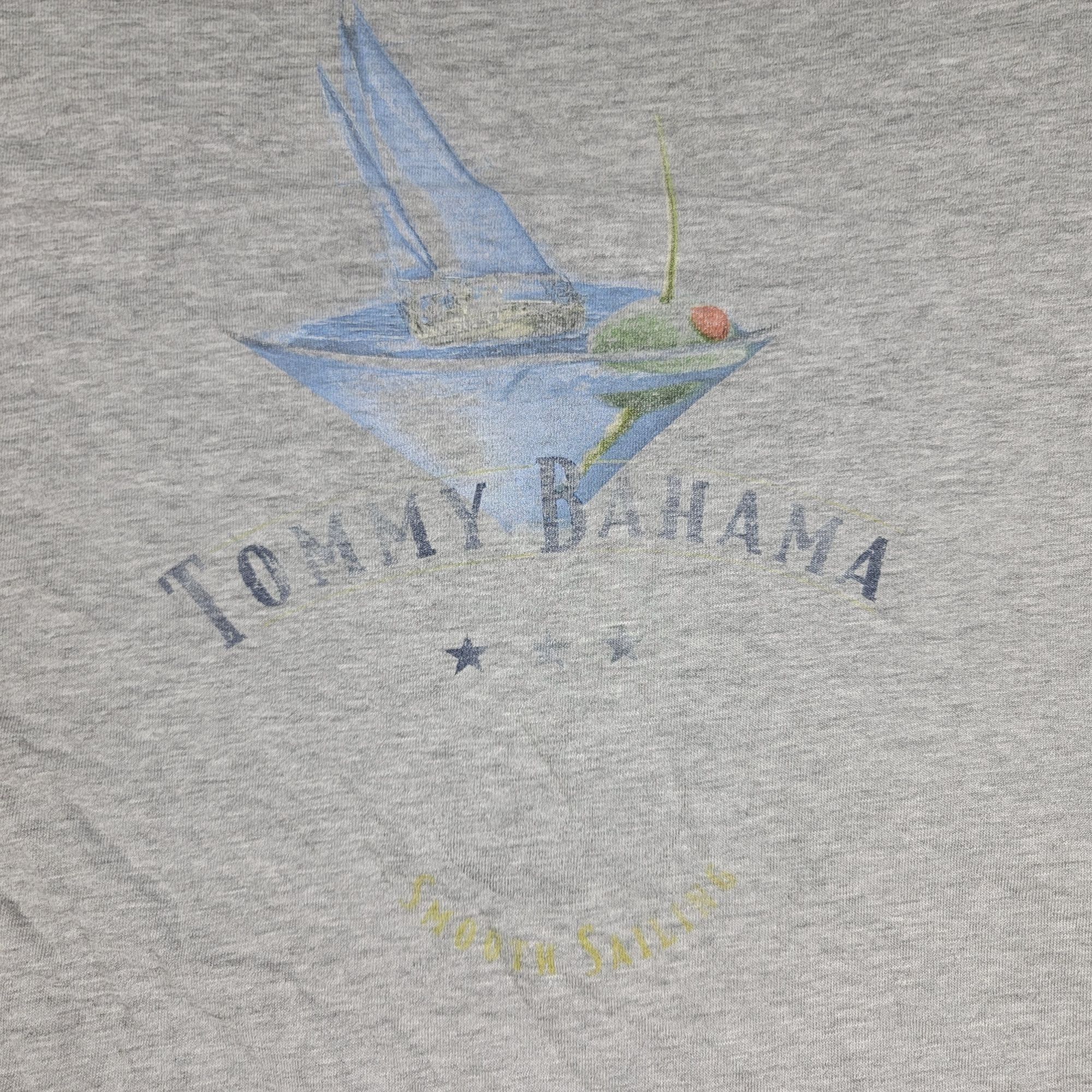 Tommy Bahama Tommy Bahama Mens Large Gray Graphic T Shirt Short Sleeve Ca Size US L / EU 52-54 / 3 - 2 Thumbnail