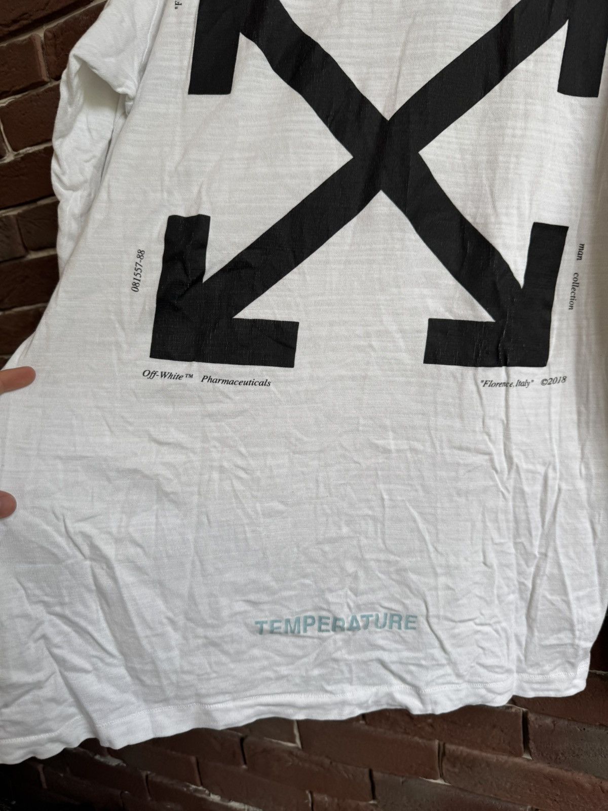 Off-White Off White Mona Lisa Longsleeve Rare Streetwear Virgil Abloh Size US XL / EU 56 / 4 - 13 Thumbnail
