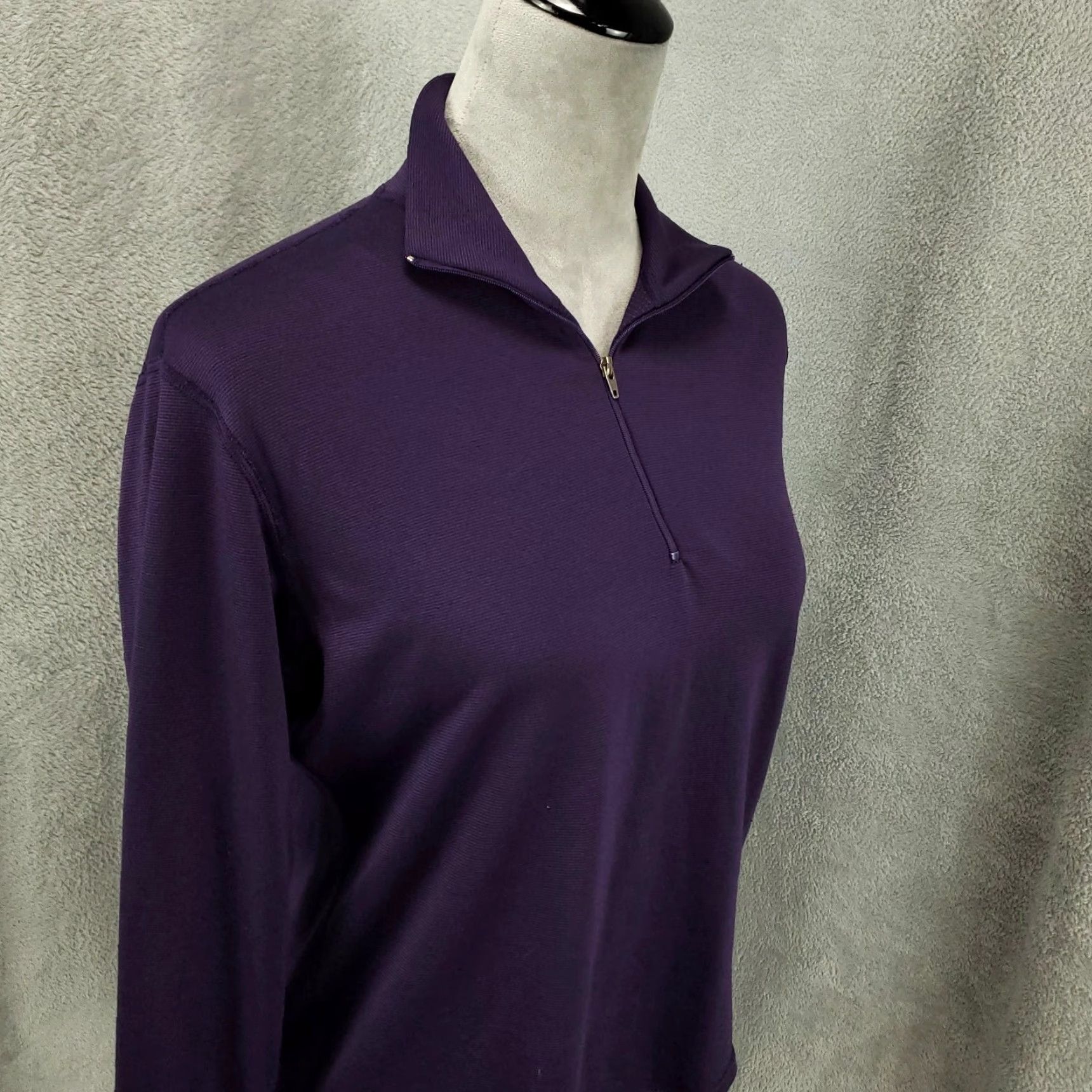 Patagonia Vintage Yes Patagonia Capilene 1/4 Zip Sweater Shirt Womens Small Purple USA Made Pullover Size S / US 4 / IT 40 - 2 Thumbnail