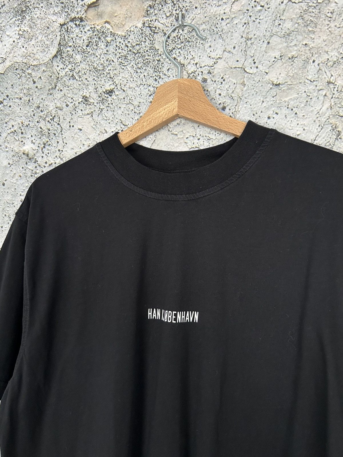 Han Kjobenhavn Han Kjobenhavn Graphic Tee Black Streetwear Designer Hype Size US L / EU 52-54 / 3 - 4 Thumbnail