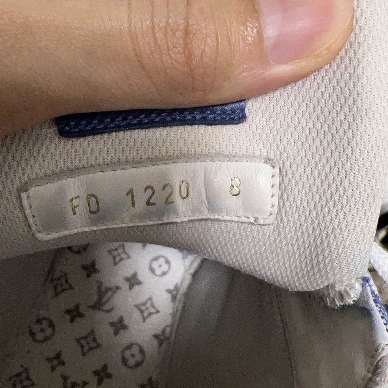 Louis Vuitton Louis Vuitton Vintage Denim Trainer Sneakers for Men -2508 Size US 9 / EU 42 - 3 Thumbnail
