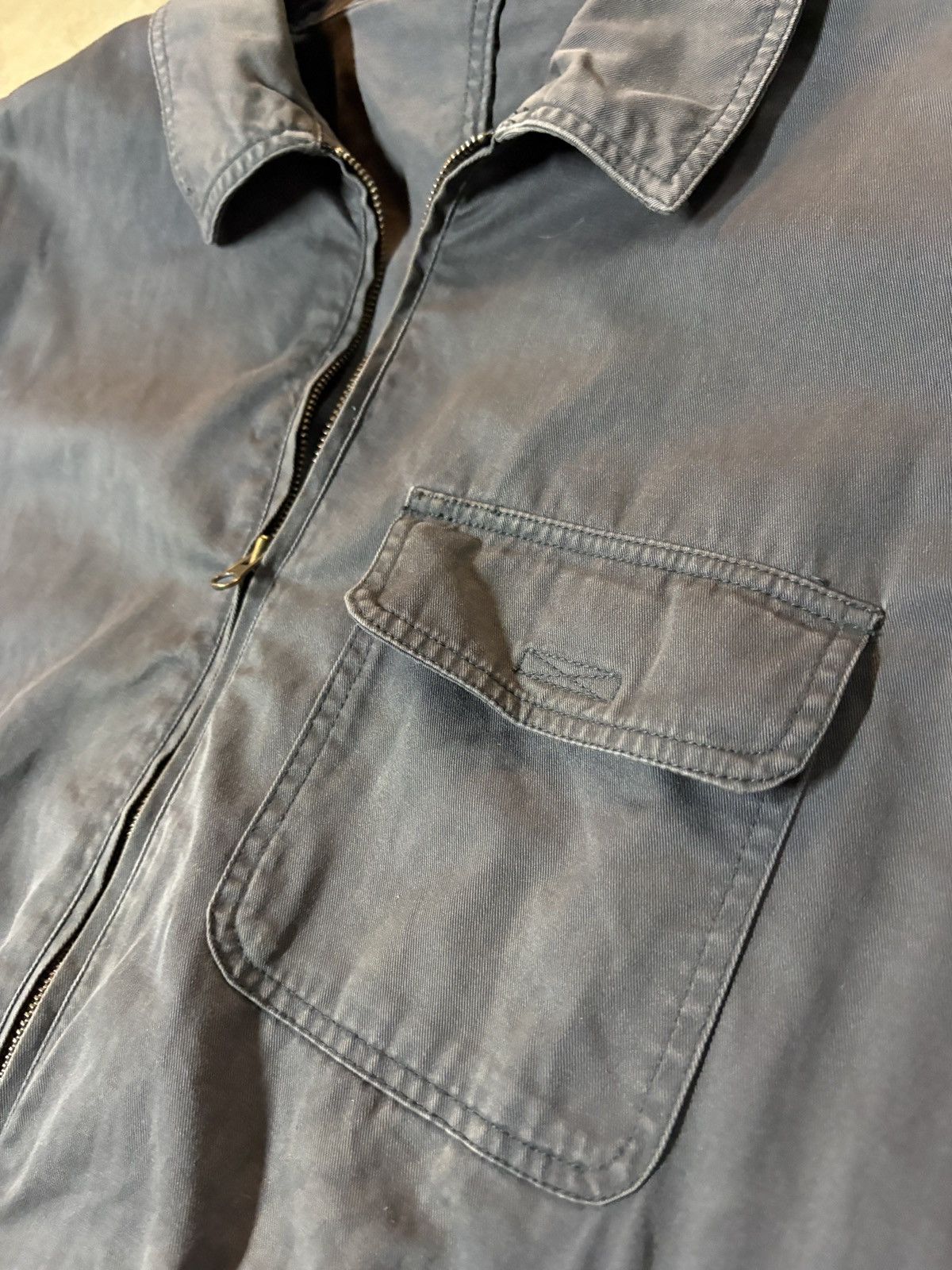 Eddie Bauer VTG 90s Eddie Bauer Work Detroit Jacket Sun Faded Charcoal Size US L / EU 52-54 / 3 - 2 Thumbnail