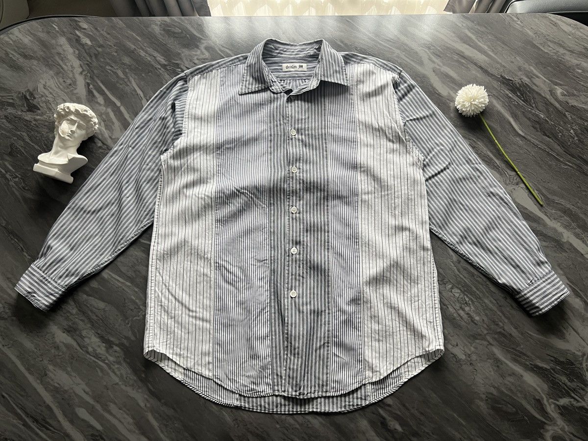 Issey Miyake Issey Miyake : Denim Im Product Stipe Line Layer Size US M / EU 48-50 / 2 - 2 Thumbnail