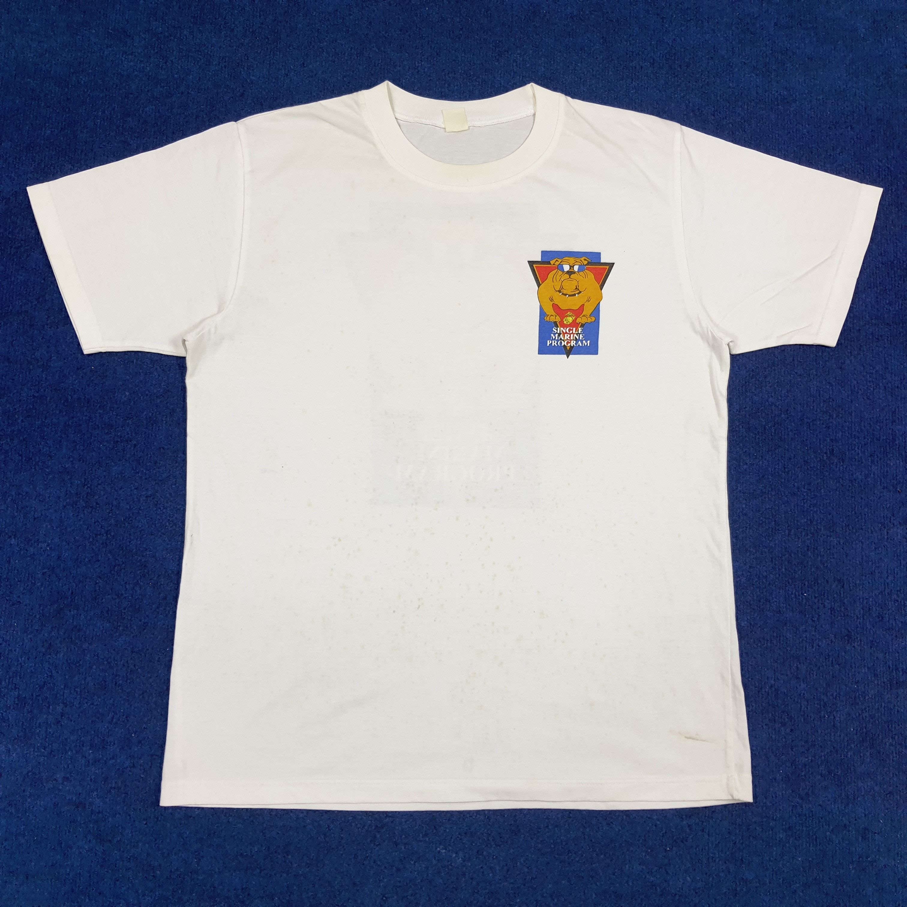 Vintage Vintage SMP Single Marine Program America Tshirt Size US XL / EU 56 / 4 - 3 Thumbnail