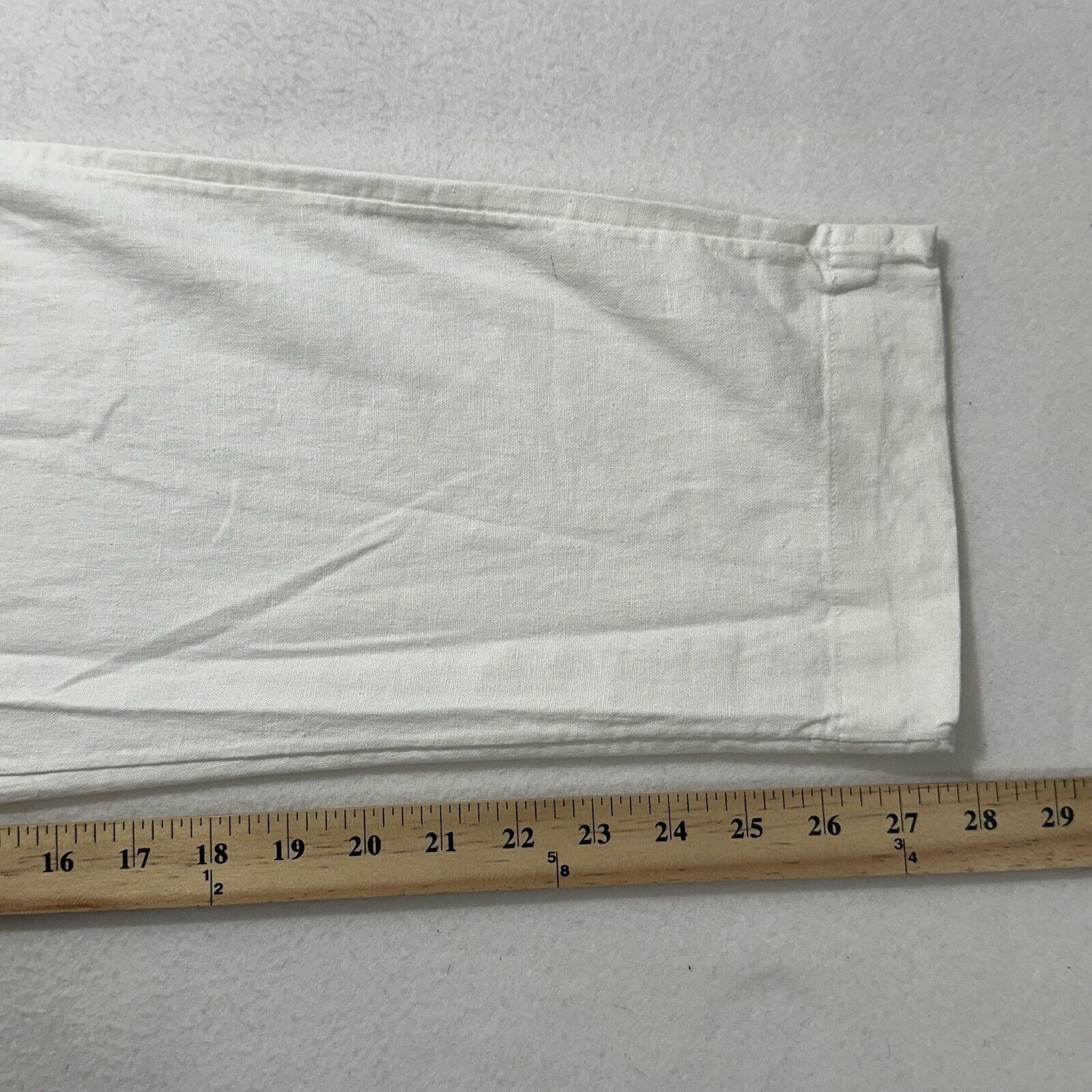 Other A New Day 8 High Rise Linen Blend Tapered Ankle Pants White Size 30" / US 8 / IT 44 - 14 Thumbnail