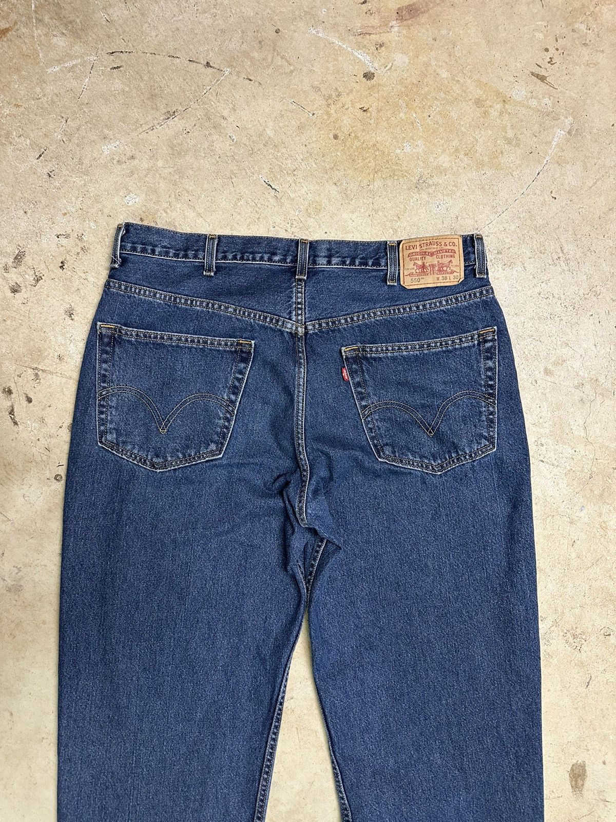 Levi's × Vintage Vintage Men’s Jeans Pants Levi’s 550 USA Size US 38 / EU 54 - 3 Thumbnail
