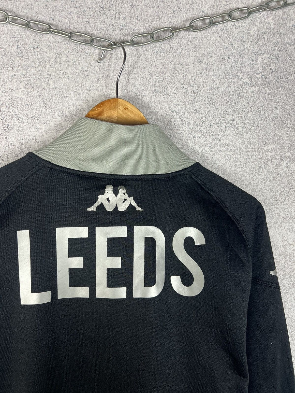 Kappa Vintage Kappa Leeds United Soccer Track Top Football Jacket Size US XL / EU 56 / 4 - 4 Thumbnail