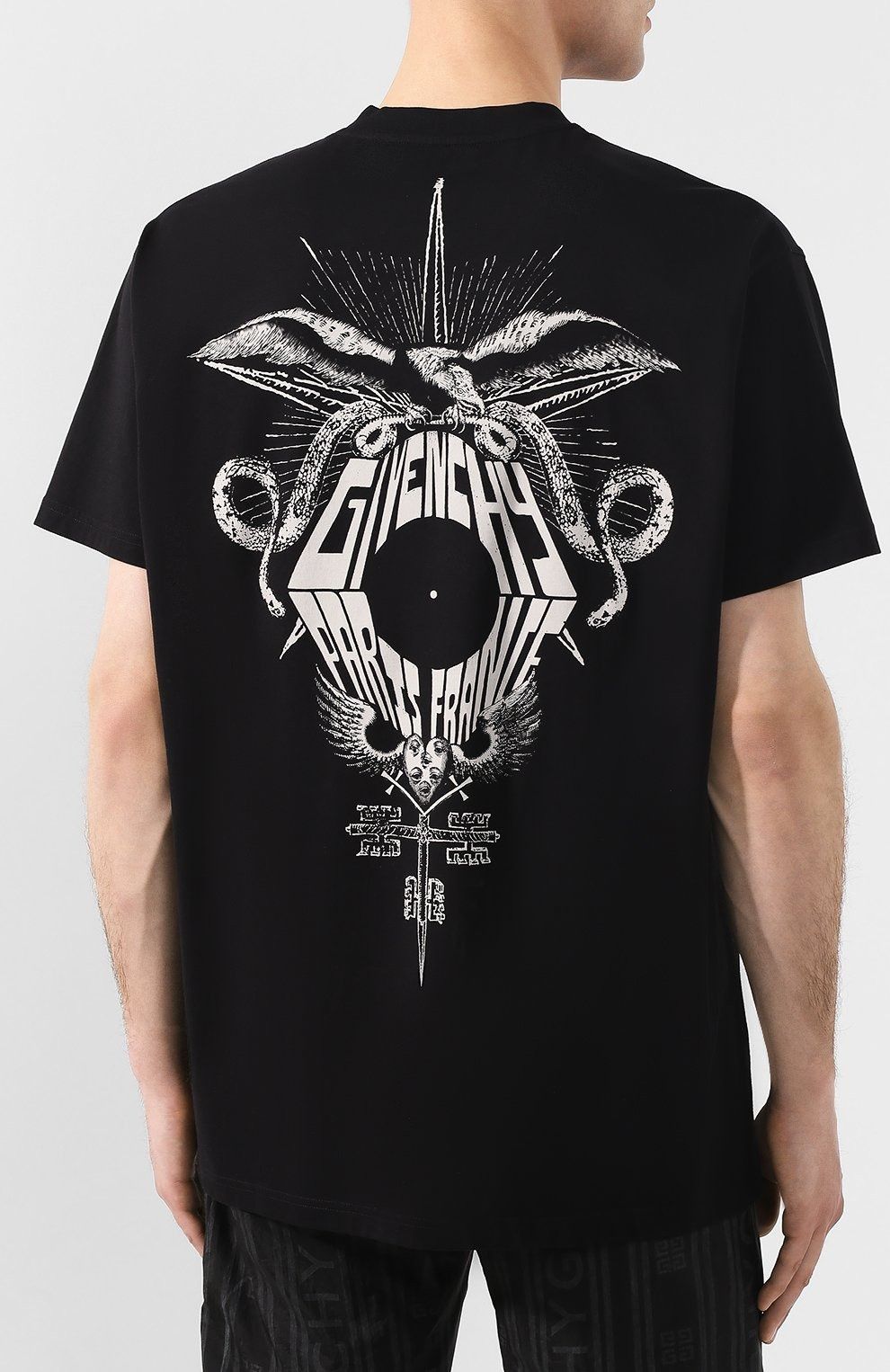 Givenchy Yellow Eagle Logo Oversized T-Shirt Size US M / EU 48-50 / 2 - 7 Thumbnail