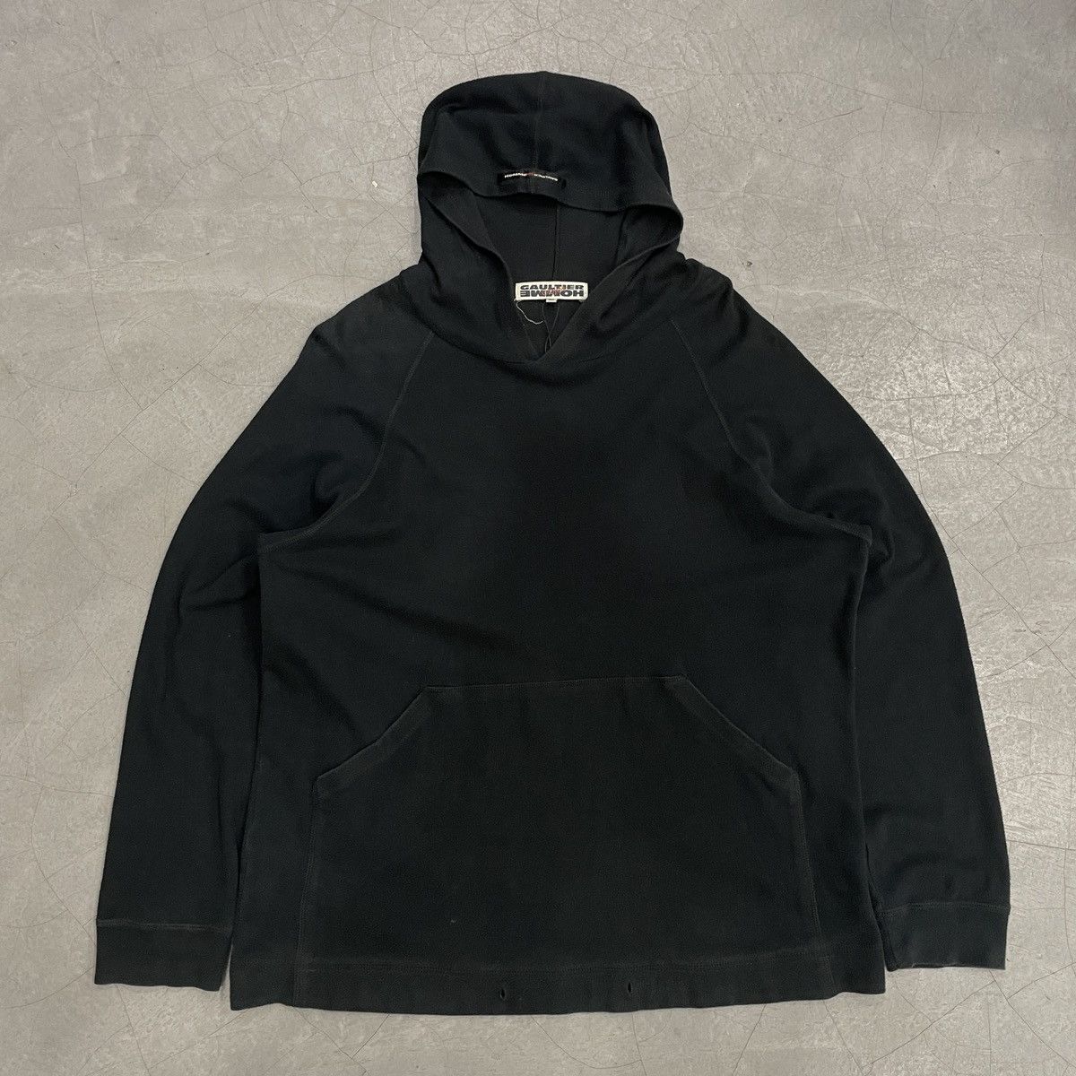 Jean Paul Gaultier Vintage Jean Paul Gaultier Homme Raglan Hoodie Size US L / EU 52-54 / 3 - 1 Thumbnail