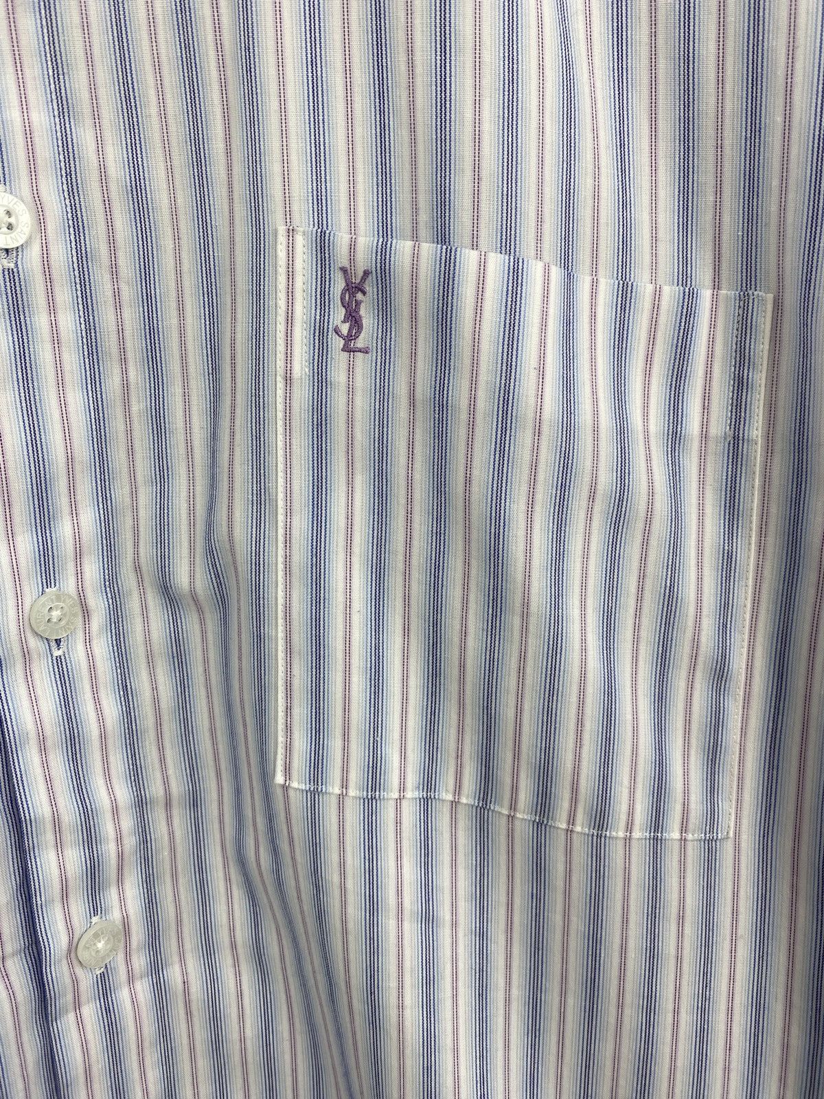 Yves Saint Laurent Vintage 90s Yves Saint Laurent YSL Shirt Rare Retro Y2K Hype Size US L / EU 52-54 / 3 - 4 Thumbnail