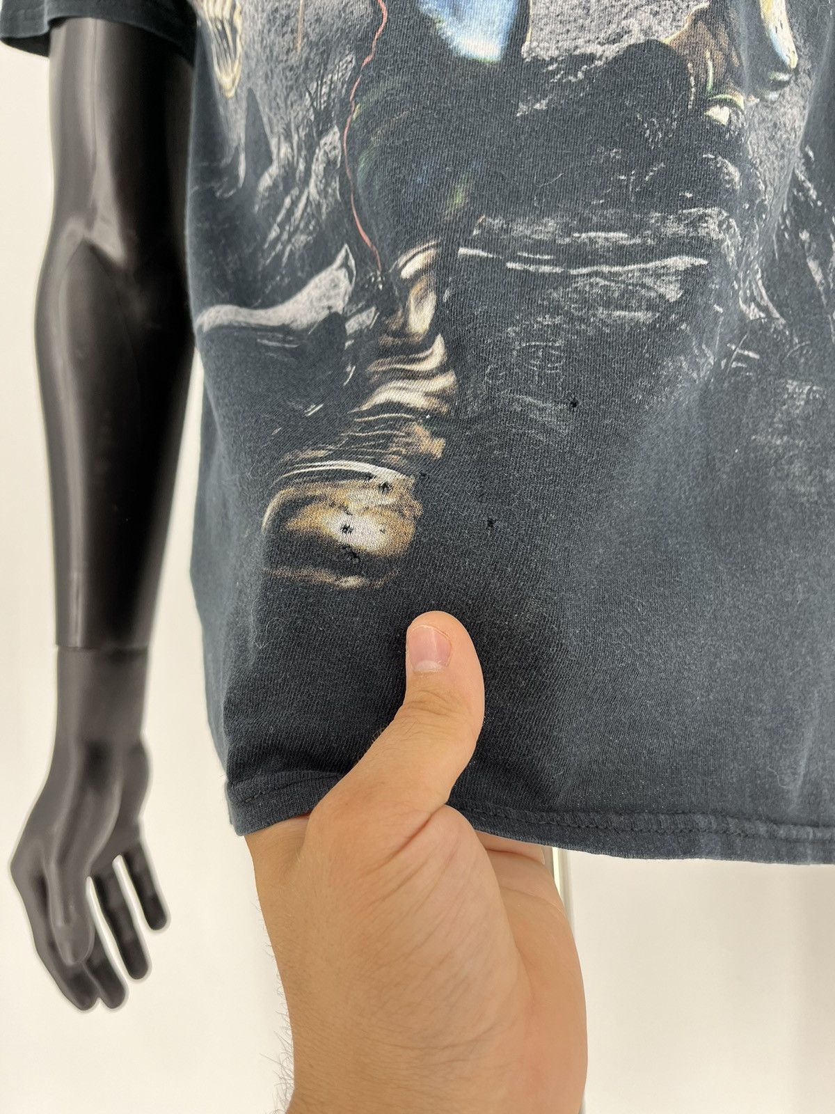 Band Tees Faded Iron Maiden The Trooper Heavy Metal Band Tee Size M Size US M / EU 48-50 / 2 - 7 Thumbnail