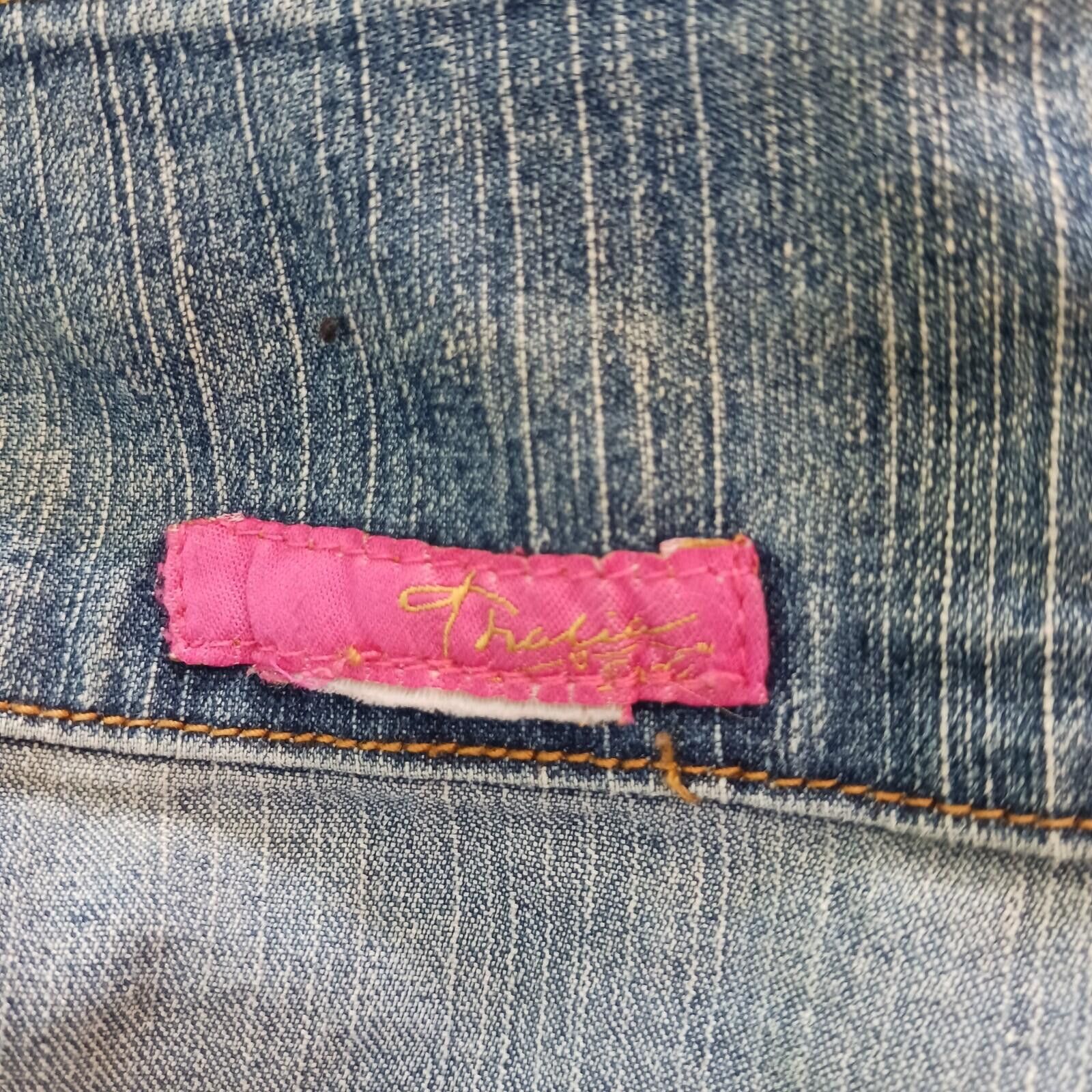 Other VTG Thalia Sodi Denim Women Jacket Jeans Blue Vest Size M Size M / US 6-8 / IT 42-44 - 3 Thumbnail
