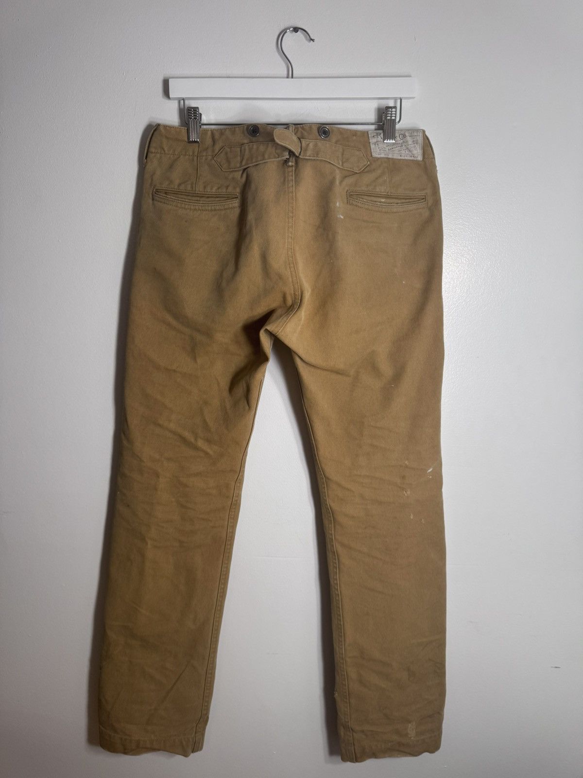 Polo Ralph Lauren × RRL Ralph Lauren RRL distressed canvas pant Size US 30 / EU 46 - 6 Thumbnail