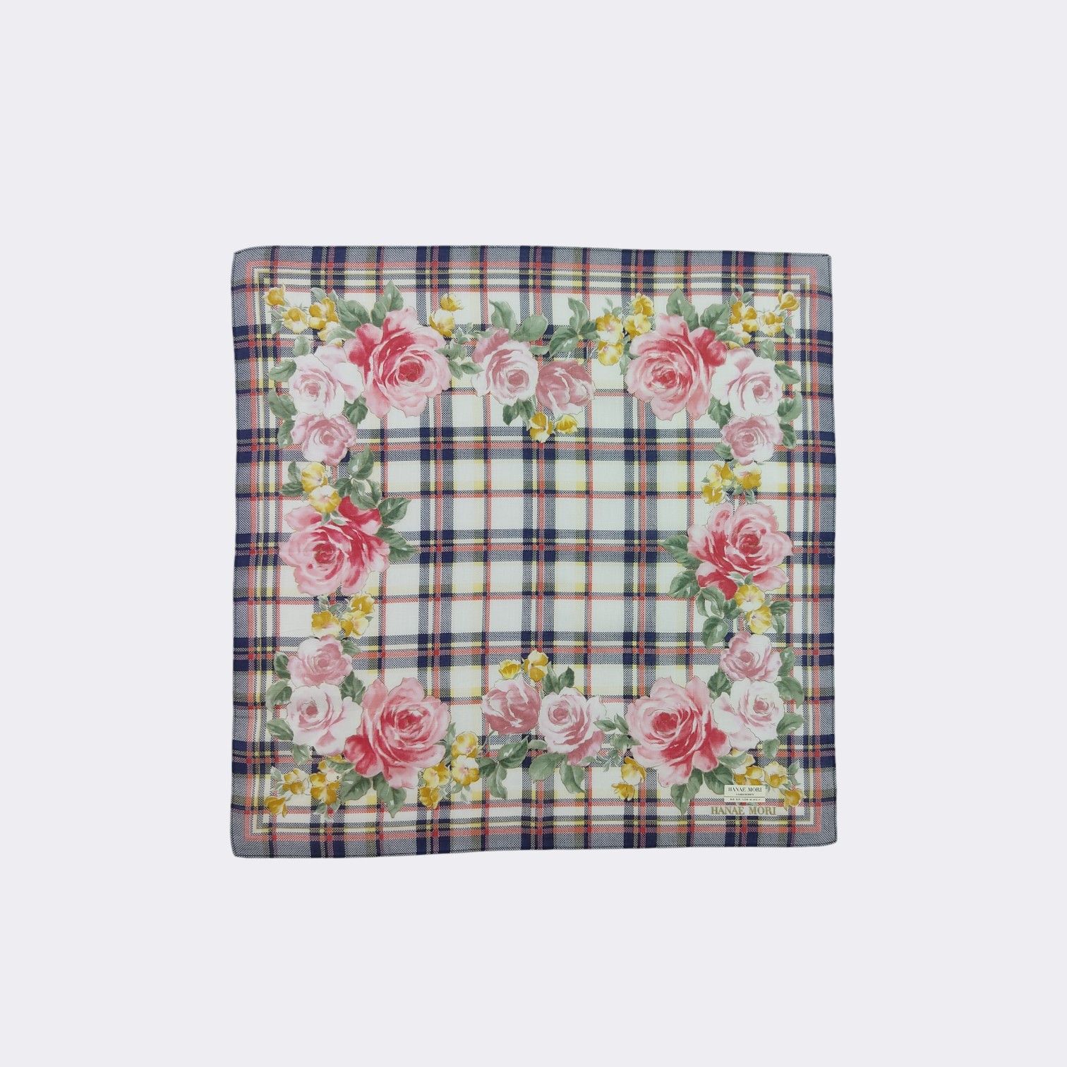 Hanae Mori Vintage Hanae Mori Handkerchief Neckerchief Bandana H097M Size ONE SIZE - 2 Thumbnail