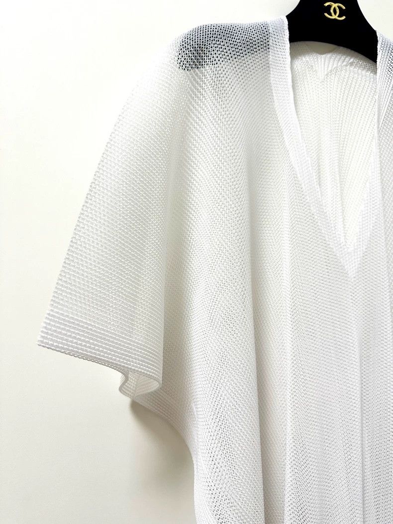 Issey Miyake Issey Miyake size:3 A white tatami top Size XS / US 0-2 / IT 36-38 - 2 Thumbnail