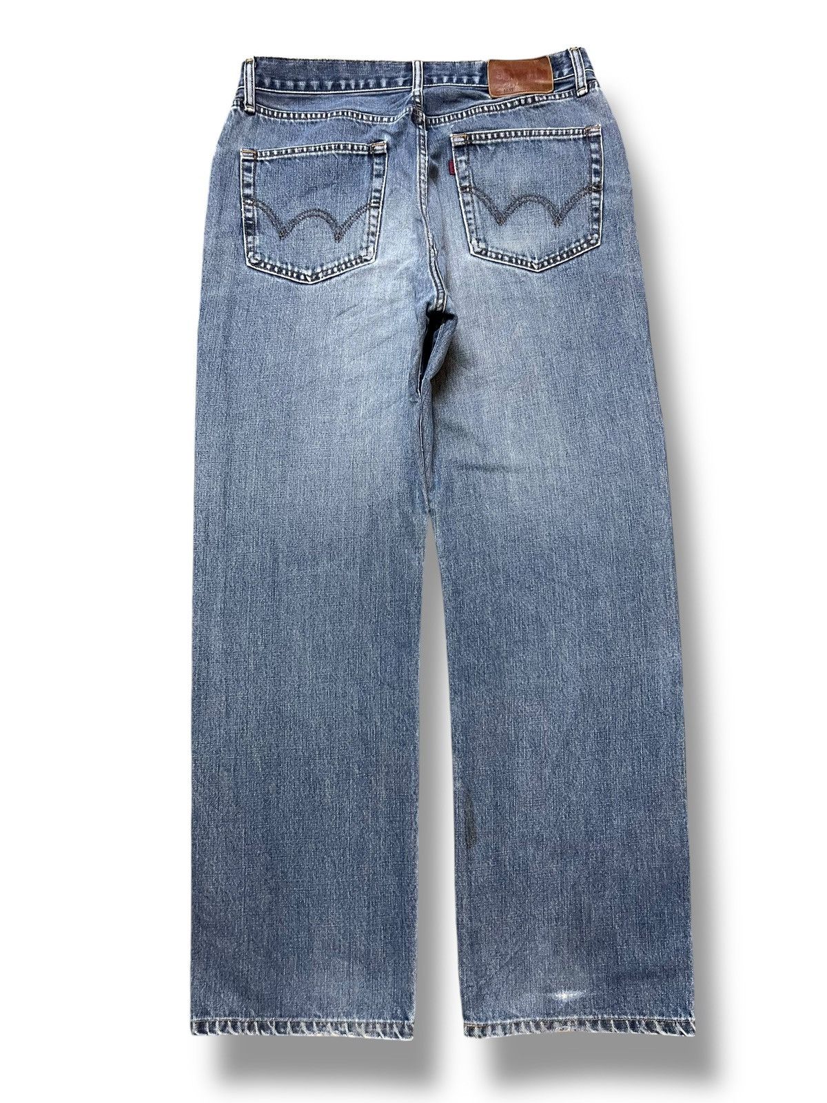 Edwin Vintage Edwin 503z Japan Faded, Distressed, Loose Fit Jeans Size US 33 - 3 Thumbnail