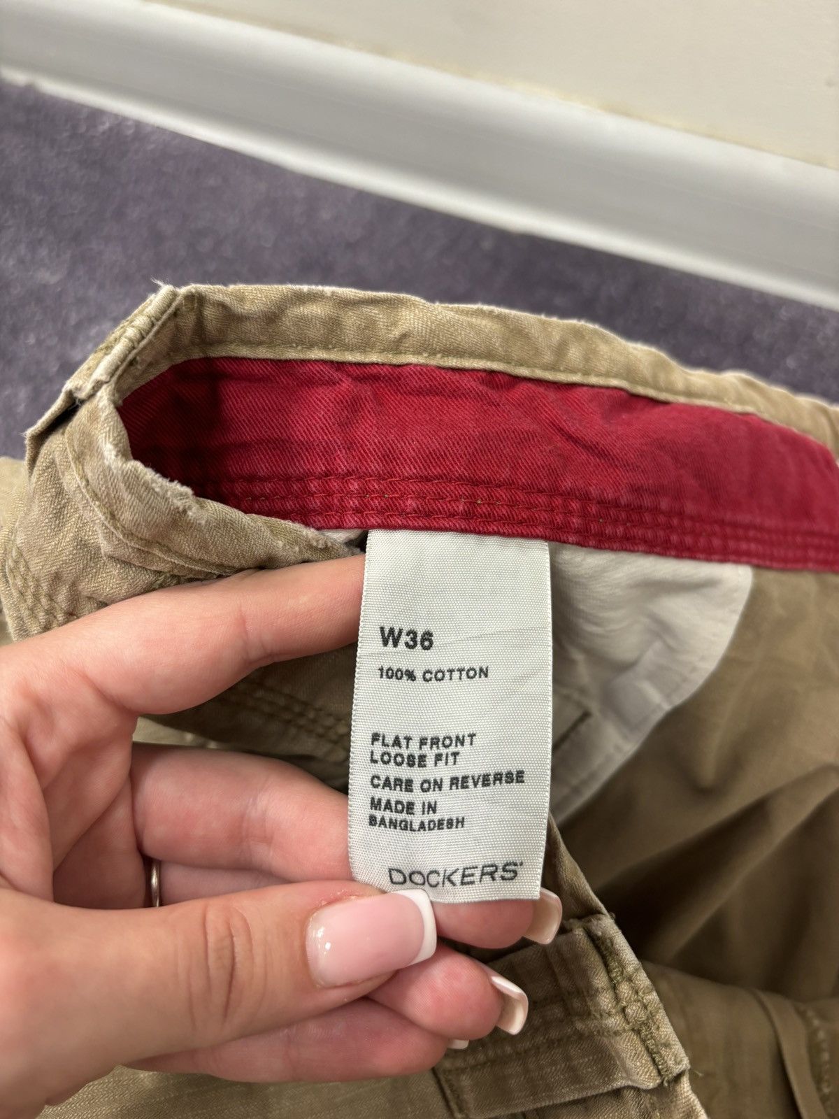 Dockers Vintage Dockers Y2K Utility Military Style Hype Cargo Shorts Size US 36 / EU 52 - 9 Thumbnail