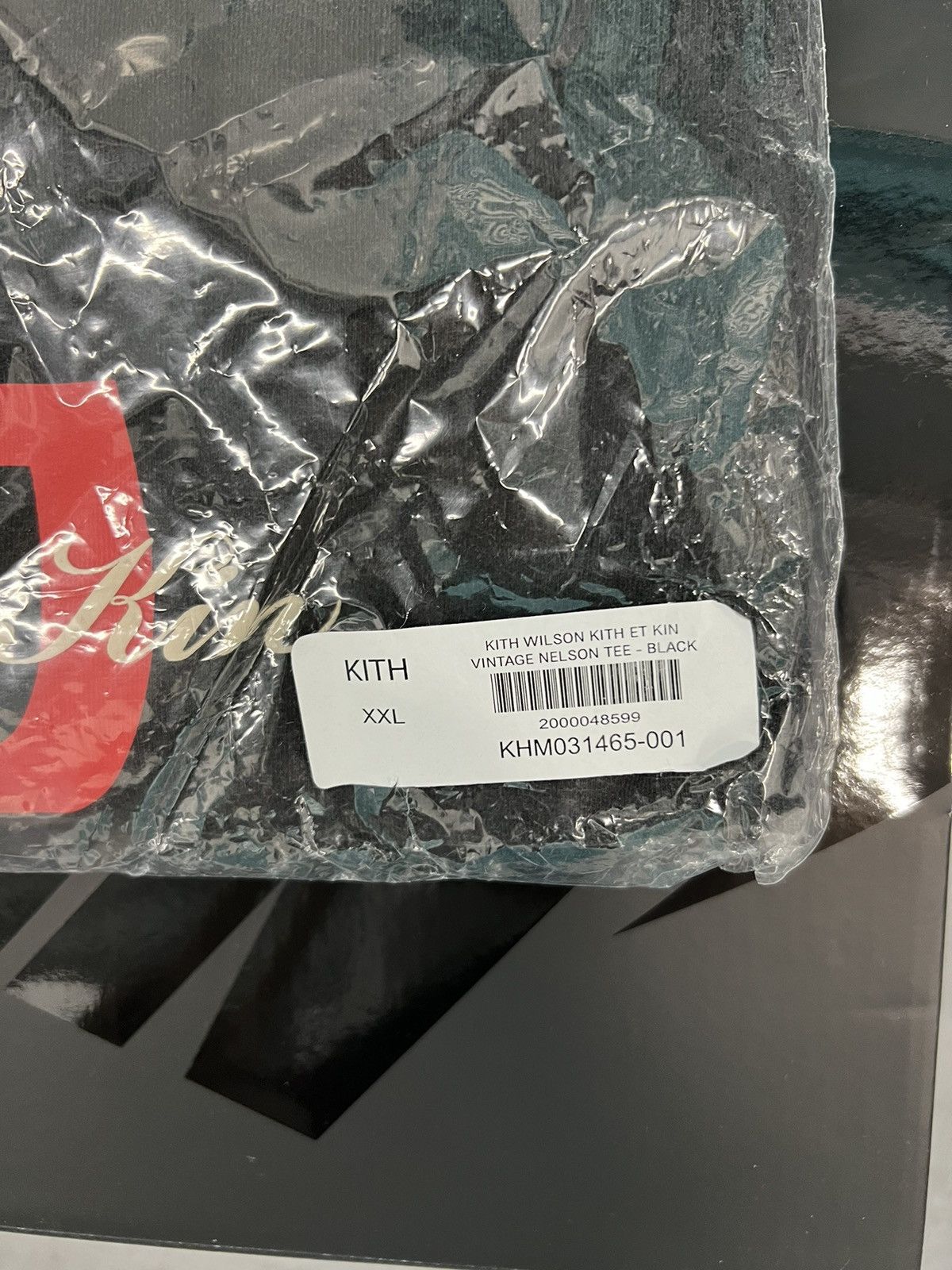 Kith × Wilson Kith for Wilson Kith et Kin Vintage Nelson Tee Black XXL Size US XXL / EU 58 / 5 - 4 Thumbnail