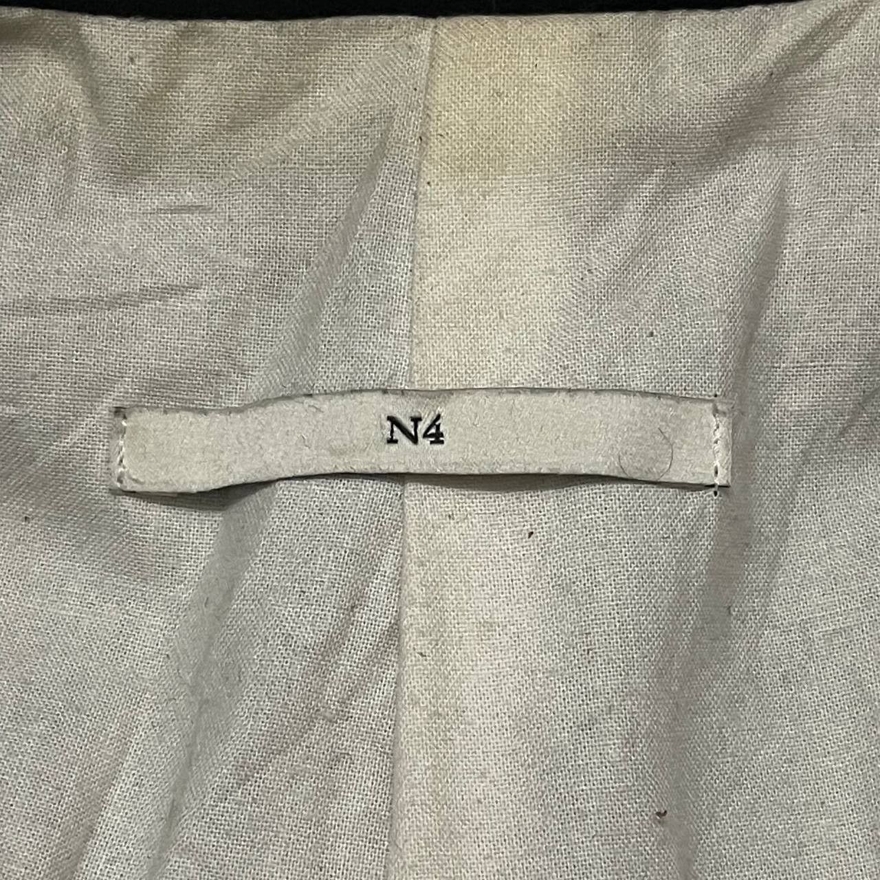 N4 Vintage N4 Wool Coat Double Breasted Size US S / EU 44-46 / 1 - 8 Thumbnail