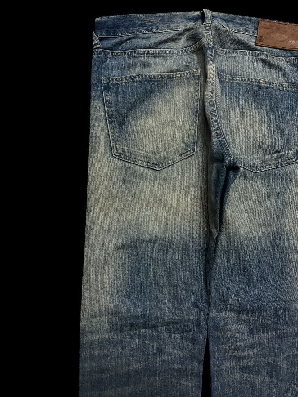 Tornado Mart INSANE Vintage Jeans Straight Leg Rusty Mudwash Distressed Size US 33 - 15 Thumbnail