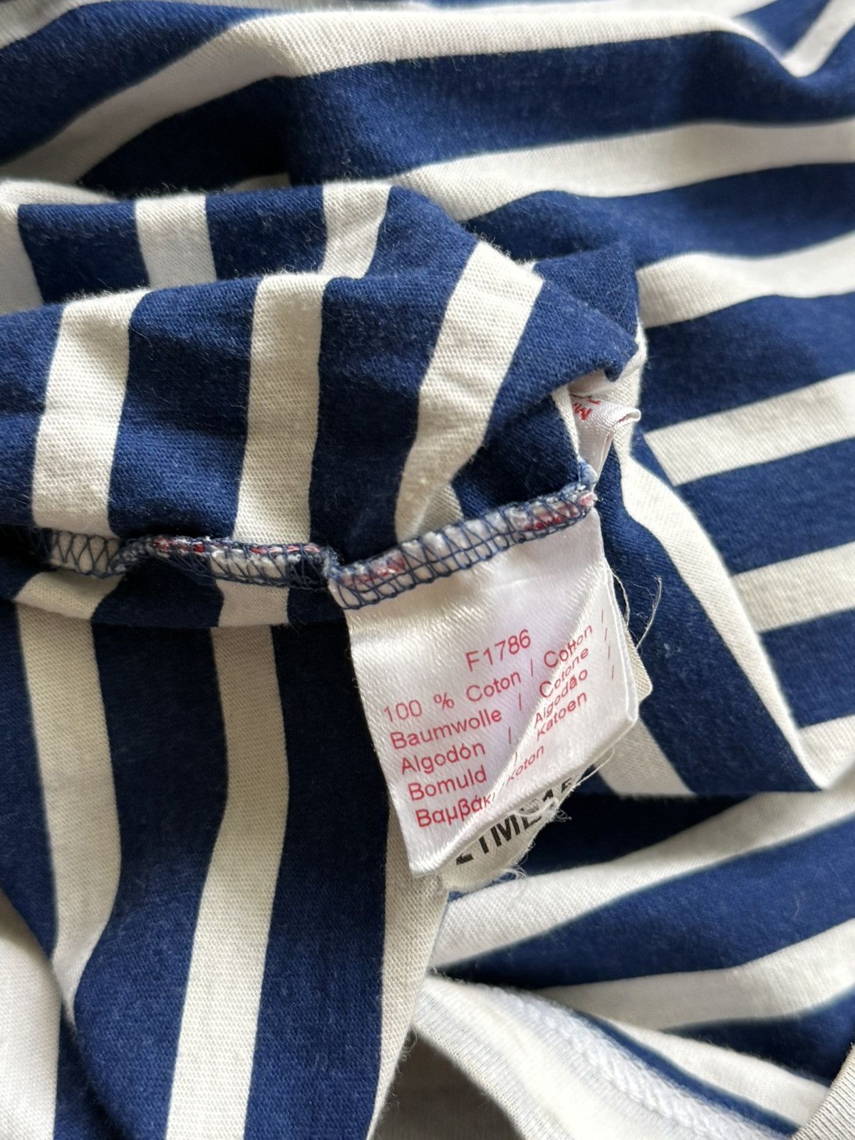 Lacoste Lacoste Live Striped ghost pocket tshirt Size US M / EU 48-50 / 2 - 5 Thumbnail