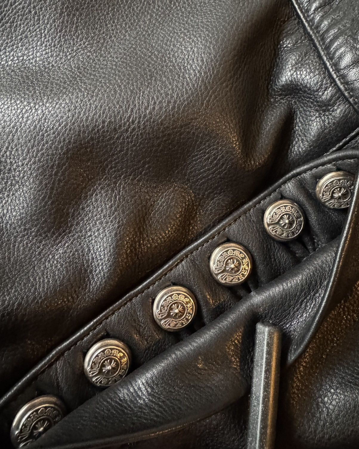 Chrome Hearts Chrome Hearts Fleur Knee Leather Pants Size US 38 / EU 54 - 5 Thumbnail