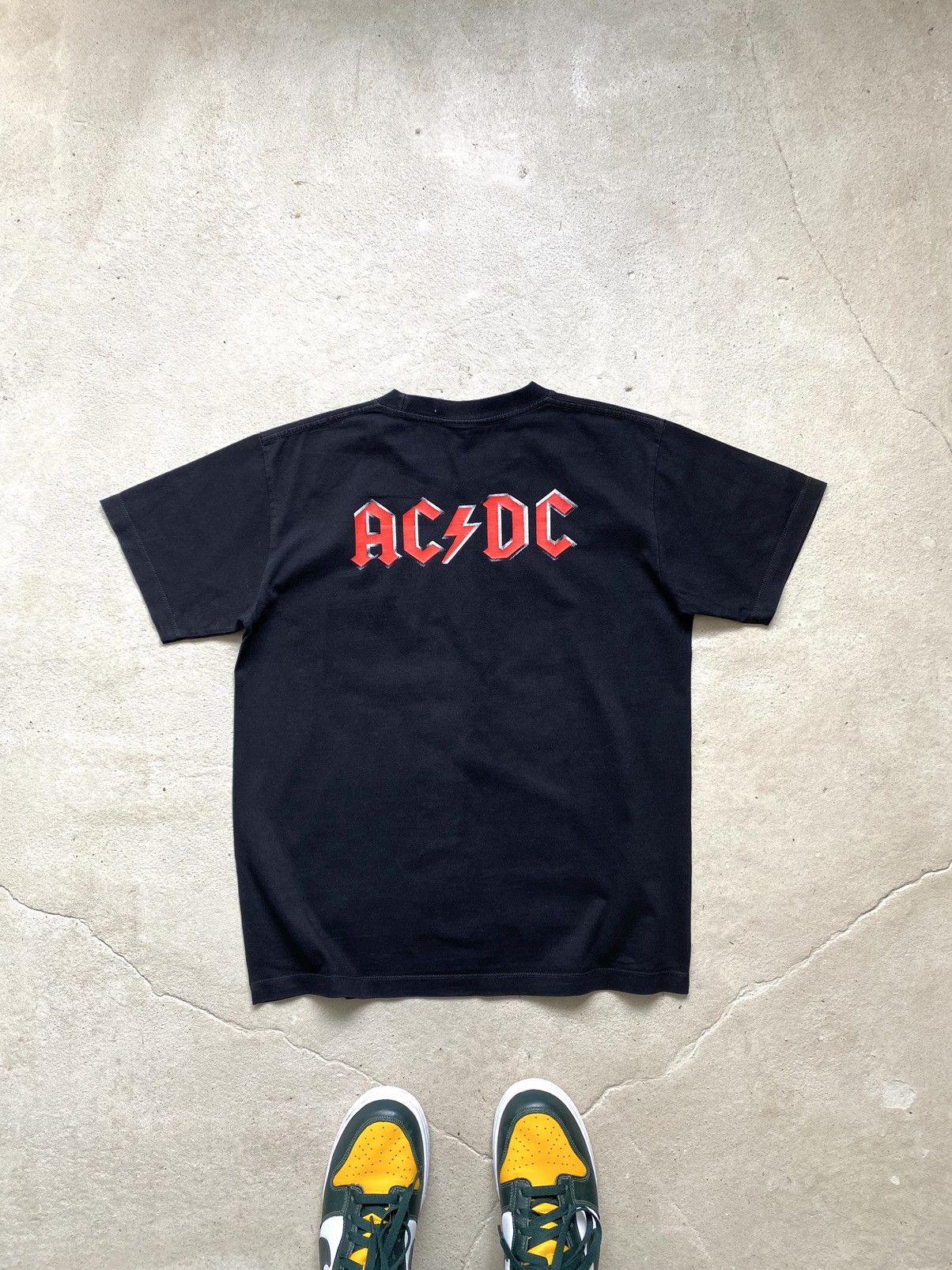 AC/DC Vintage 1990’s AcDc T Shirt Maximum Rock n Roll Size US M / EU 48-50 / 2 - 9 Thumbnail