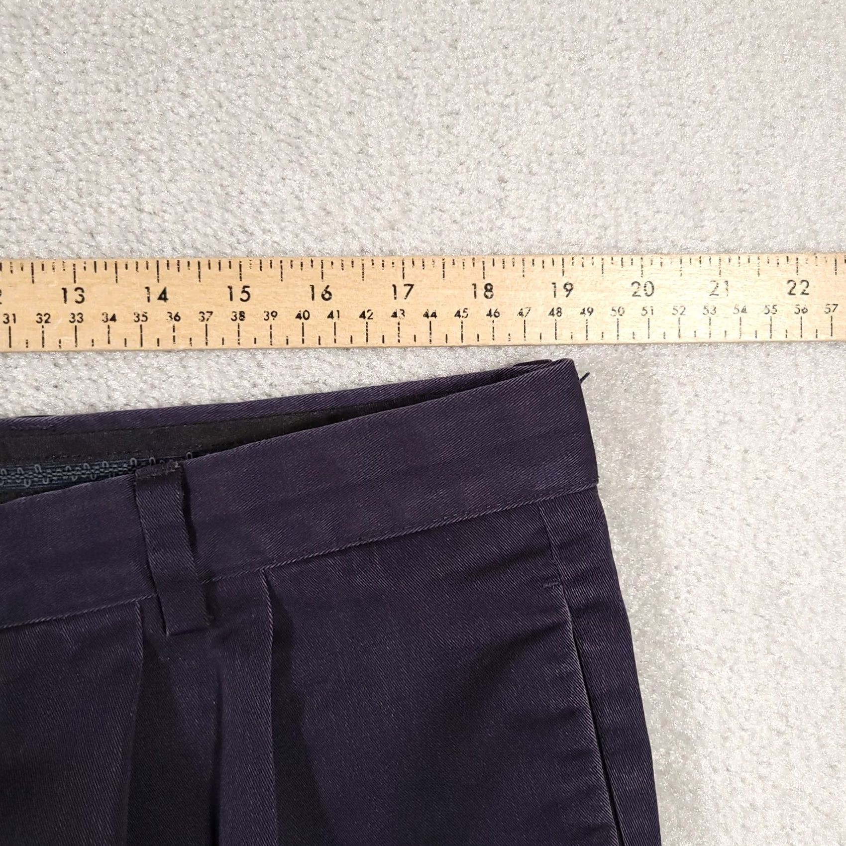 Dockers DOCKERS Pants Mens 38x32 Blue Pleated Stain Defender Straight Leg Cuffed 90s Size US 38 / EU 54 - 5 Thumbnail