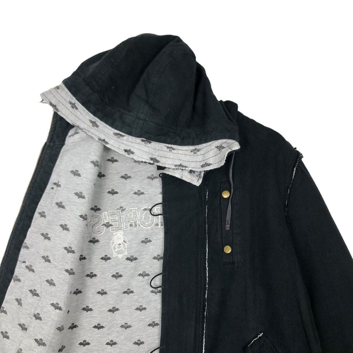 Hysteric Glamour 🔥VINTAGE BIKER JACKET PARKA DRUG STORES PUNK DESIGN Size US M / EU 48-50 / 2 - 10 Thumbnail