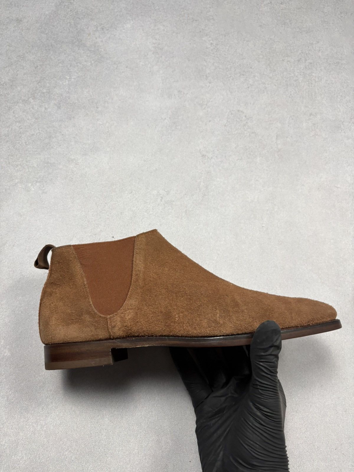 Crockett & Jones Crockett & Jones Cranford 3 Brown Camel Suede Chelsea Boots Size US 7.5 / EU 40-41 - 14 Thumbnail