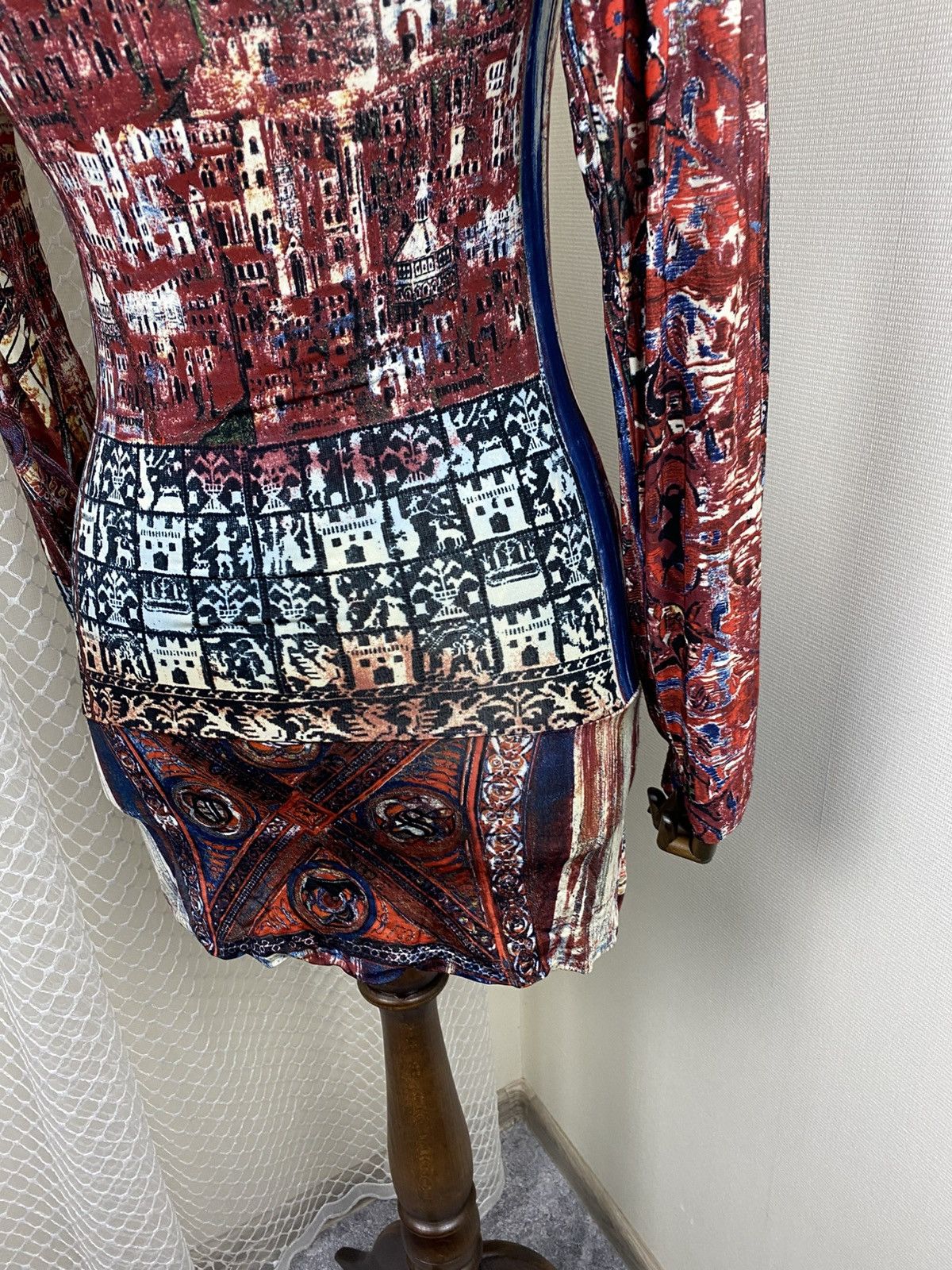 Jean Paul Gaultier × Vintage Save the queen vintage dress like gaultier Size L / US 10 / IT 46 - 9 Thumbnail