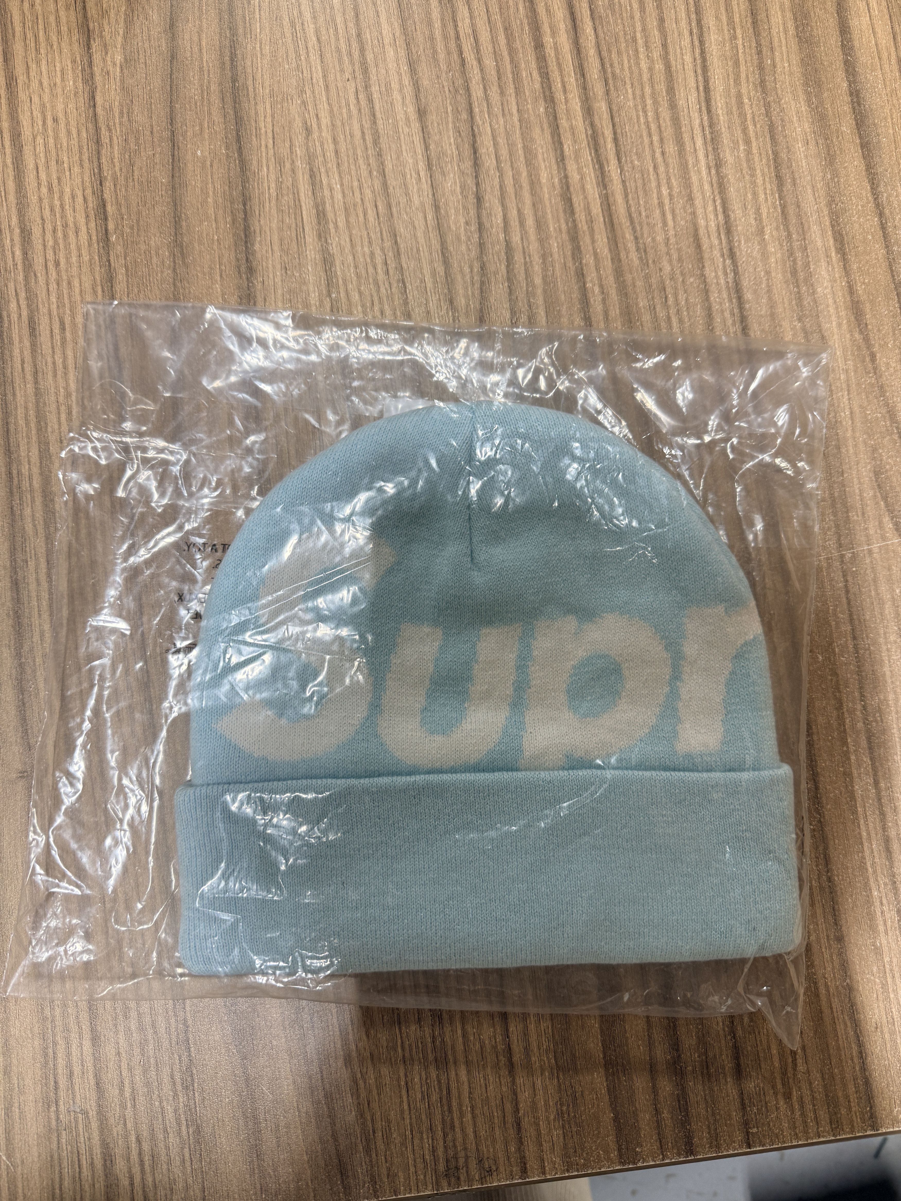 Supreme Supreme Camo Big Logo Beanie Light Blue size adjustable Size ONE SIZE - 3 Thumbnail