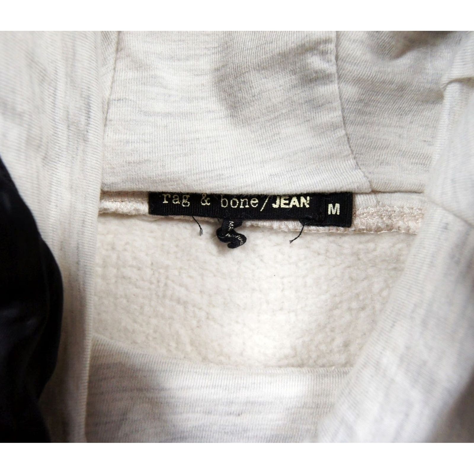 Rag & Bone rag & bone Sweatshirt Hoodie Womens M Gray Pullover Fleece Logo Casual Activewear 90s? (adjust to no new info) Size M / US 6-8 / IT 42-44 - 5 Thumbnail
