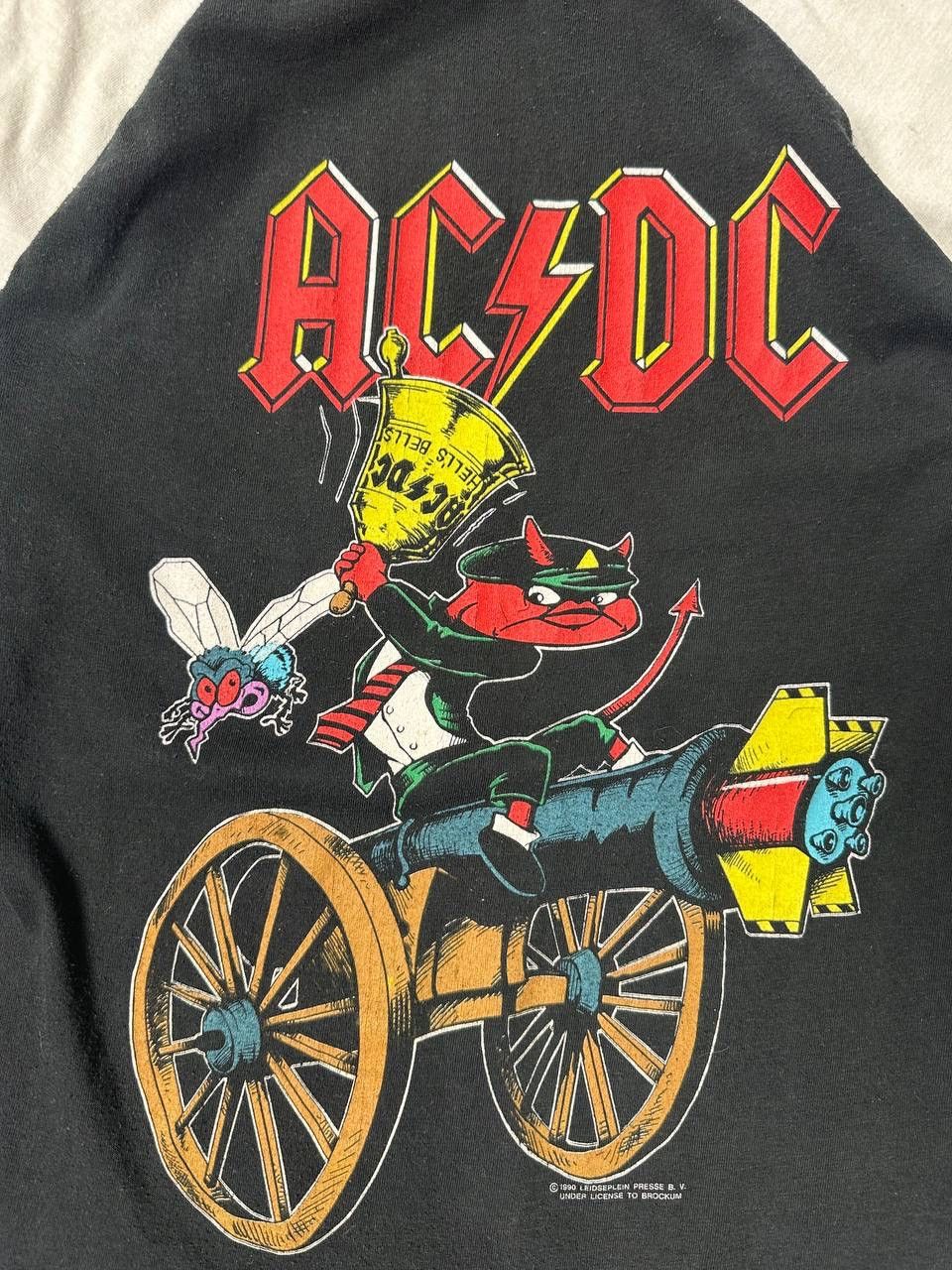 Band Tees × Vintage Rare Vintage 1990 AC DC Rock&Roll Hell’s Bells Tour Tee Size US M / EU 48-50 / 2 - 4 Thumbnail