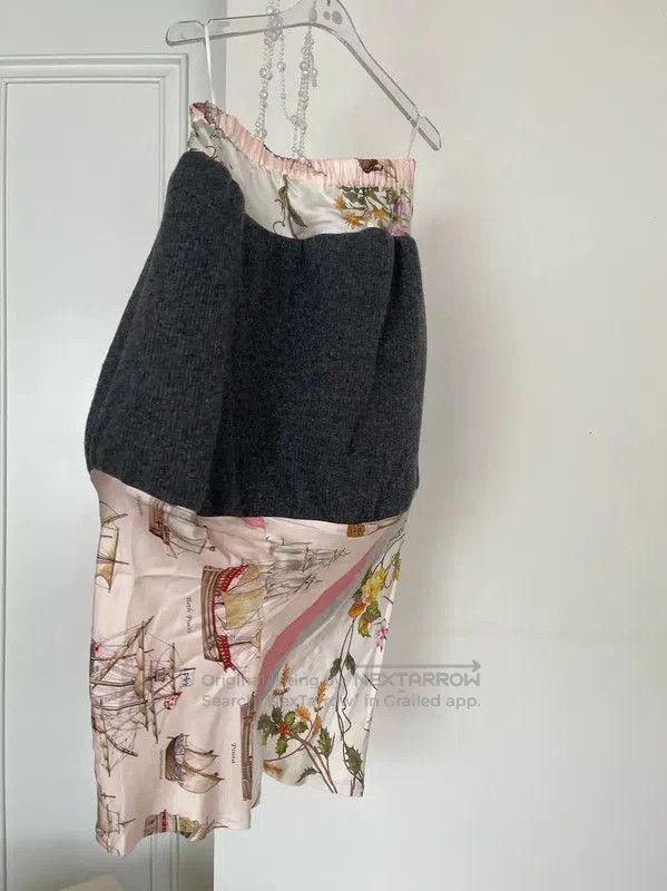 Comme des Garcons Comme des Garçons Multi-Color Cotton Skirt . Size 23" - 4 Thumbnail