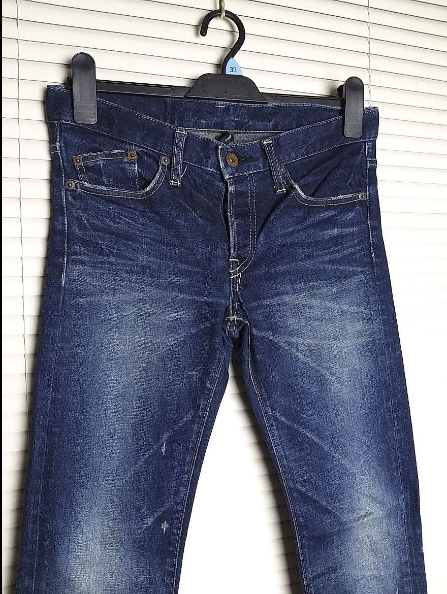 Japanese Brand JAPANESE ARCHIVAL "GLAMB"BY LAUGH VALLEY DENIM PANT Size US 30 / EU 46 - 2 Thumbnail