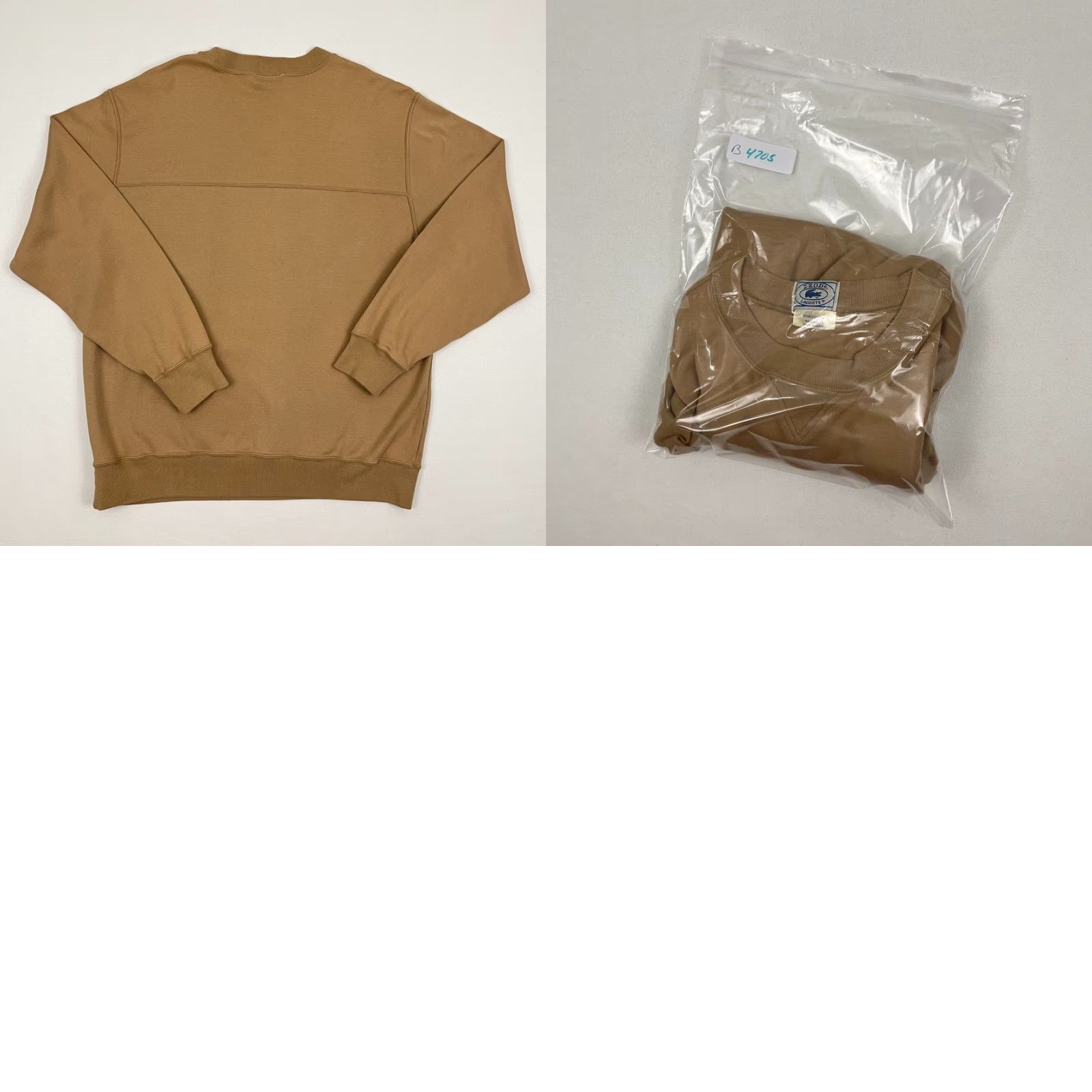 Lacoste VINTAGE Lacoste Sweatshirt Mens L Brown Crewneck Pullover Made in Japan RARE Izod Size US L / EU 52-54 / 3 - 8 Thumbnail