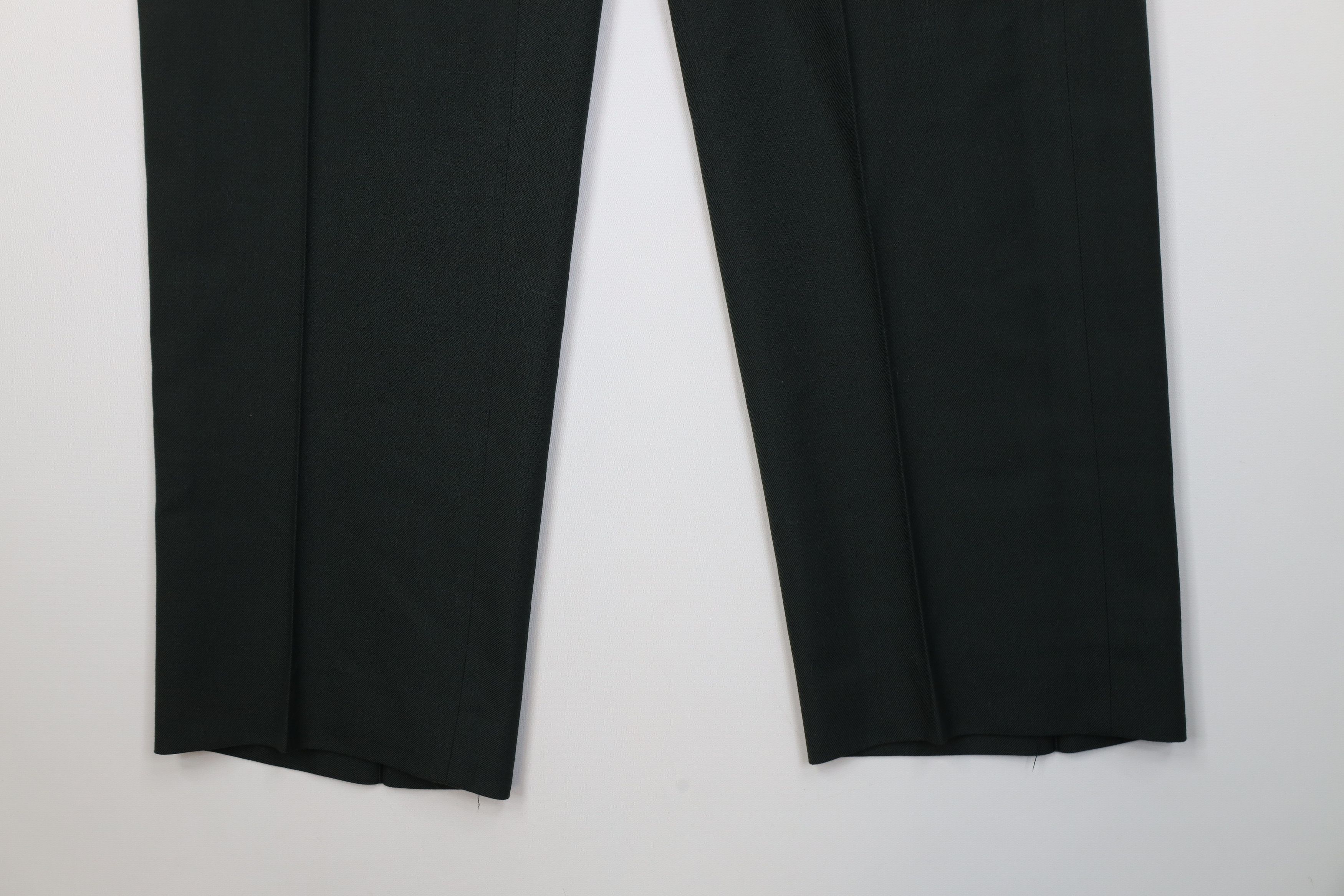 Vintage Vintage 90s USGI Army Serge Green Wide Leg Chino Pants USA Size US 32 / EU 48 - 4 Thumbnail
