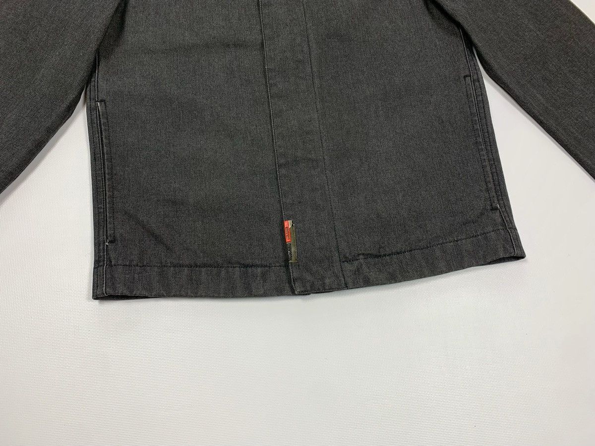 Designer × Moschino × Vintage Moschino Jeans Denim Jacket Zip Lampo Size L Silver Size L / US 10 / IT 46 - 3 Thumbnail
