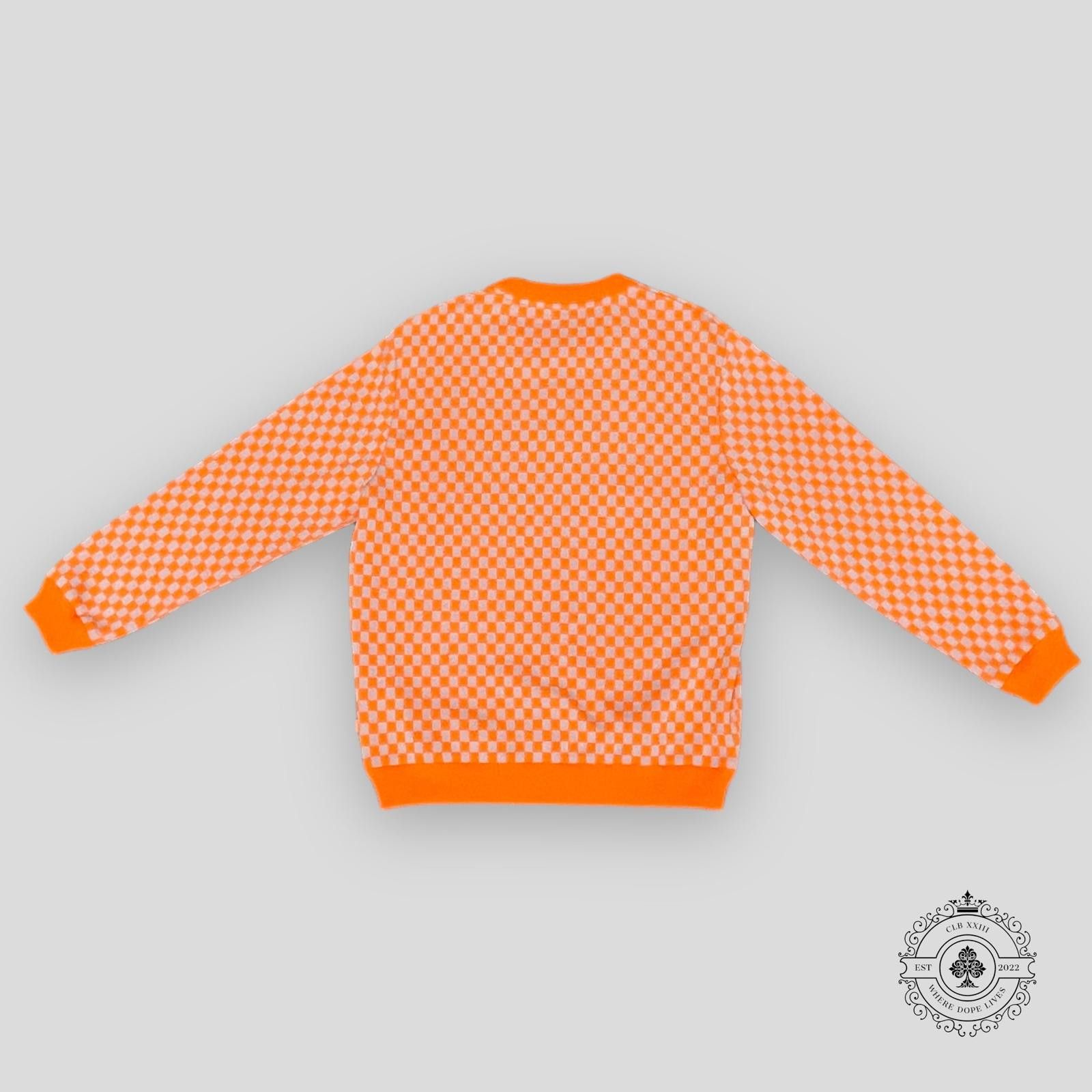Louis Vuitton Louis Vuitton Damier Pullover - Orange Size ONE SIZE - 2 Thumbnail
